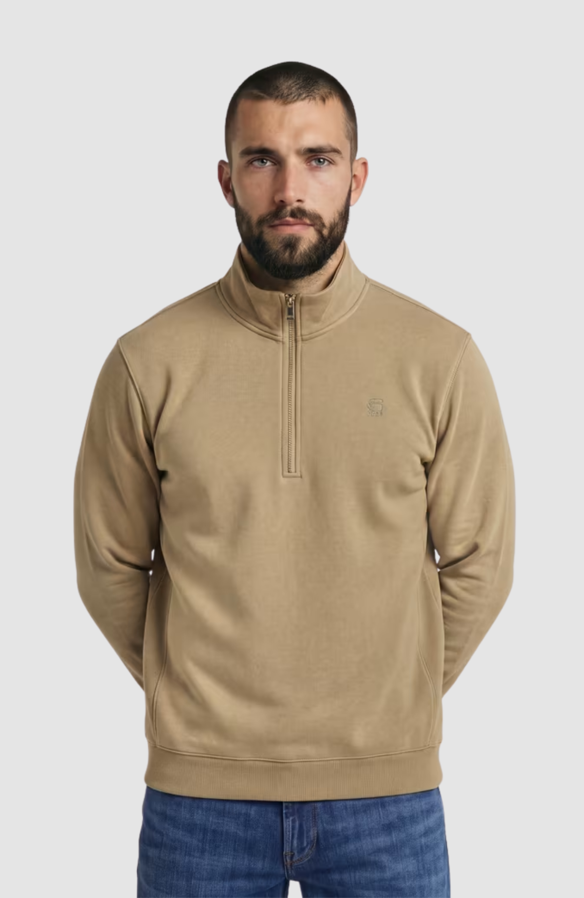 Premium core half zip r sw l\s