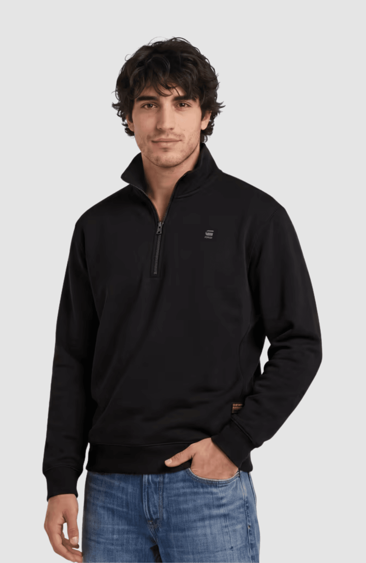 Premium core half zip r sw l\s