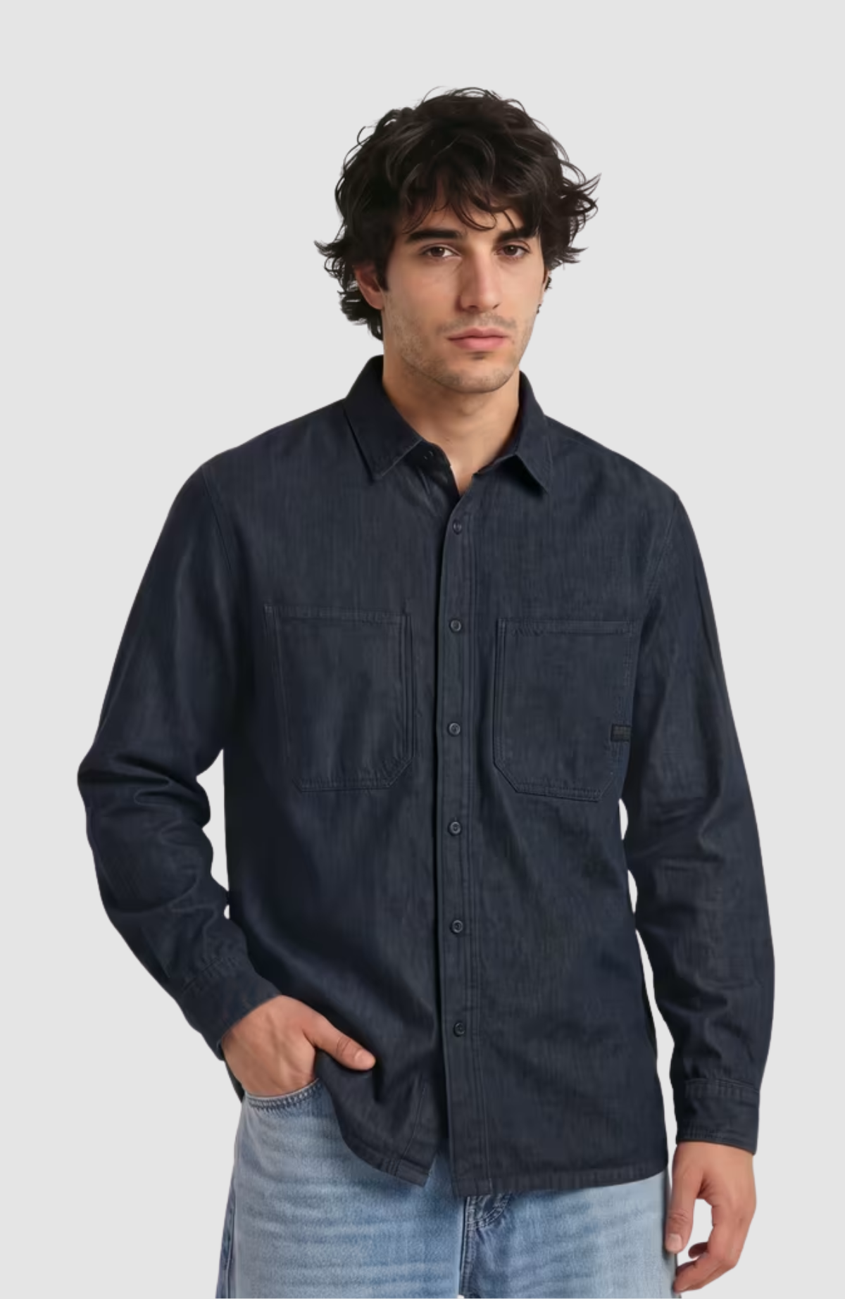 Relaxed 2-pkt shirt l\s