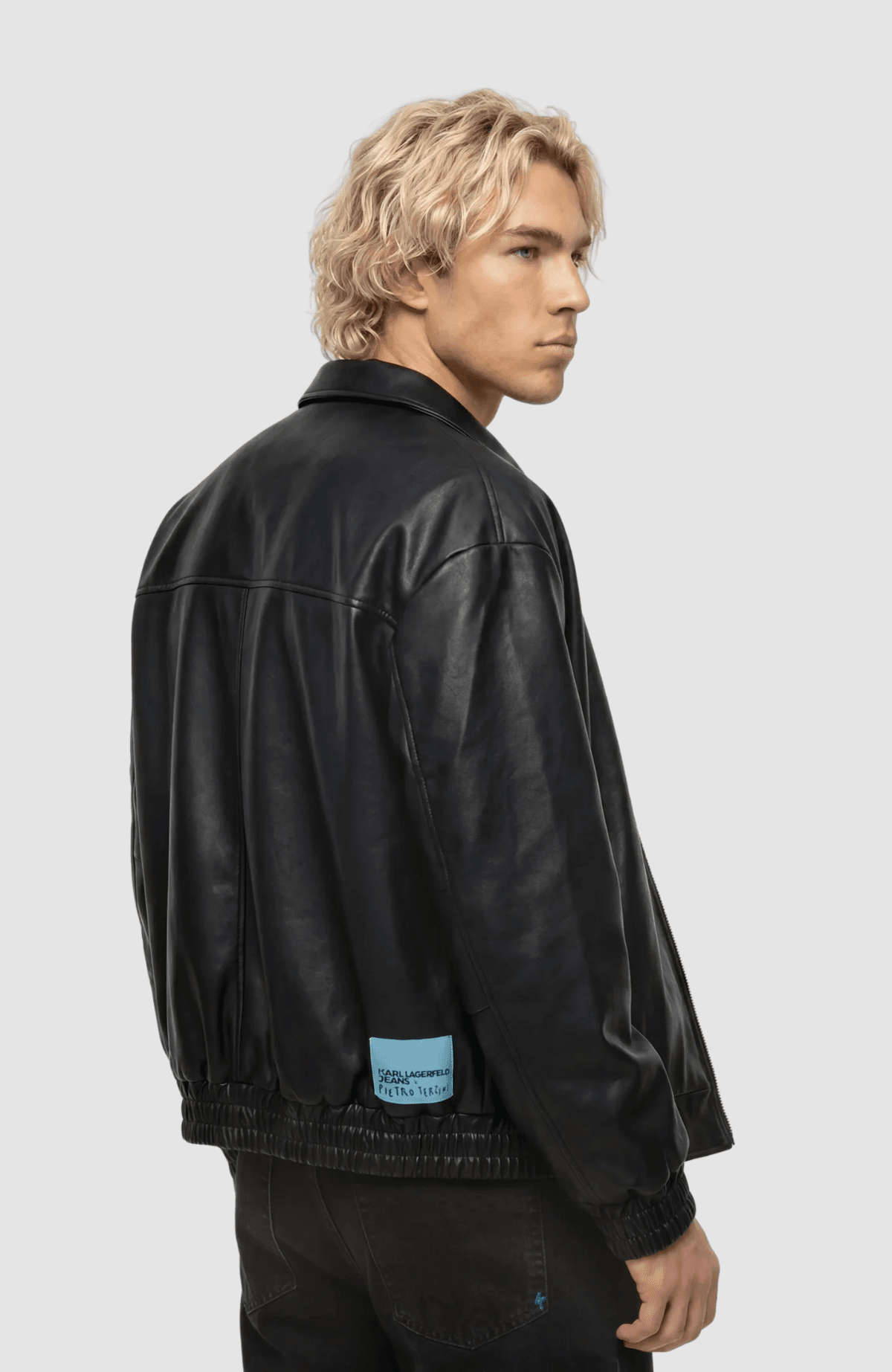 KLJ X Pt Faux Leather Jacket