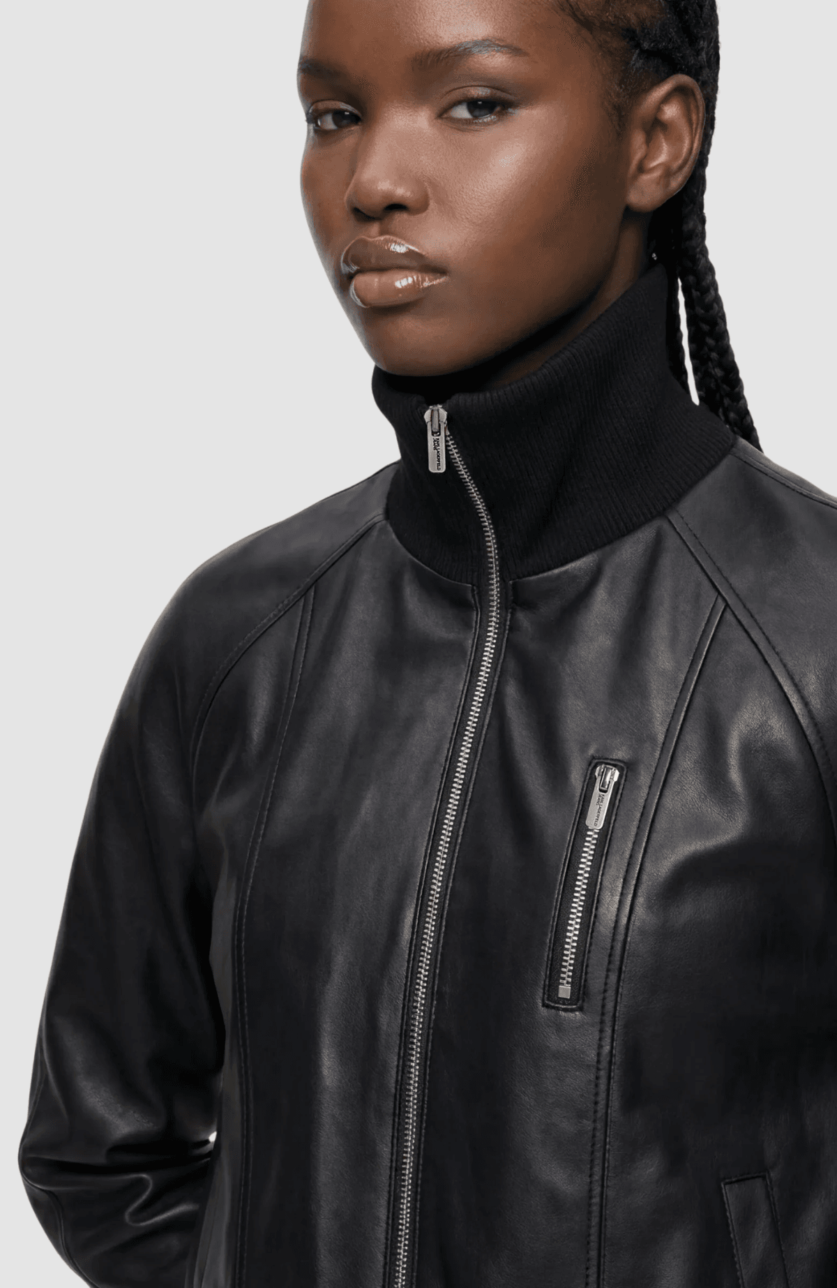 KLJ X Pt Faux Leather Jacket