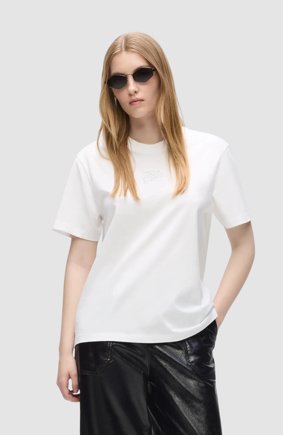 Rhinestone Autograph T-Shirt