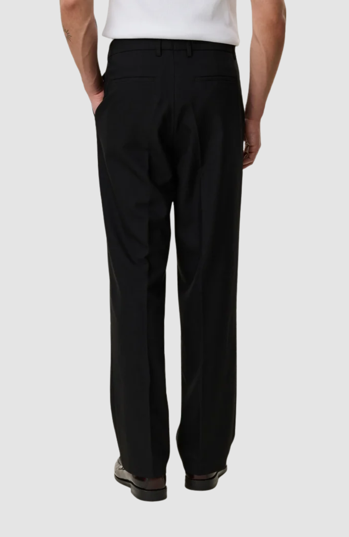 Brushed Twill Tailored Pants