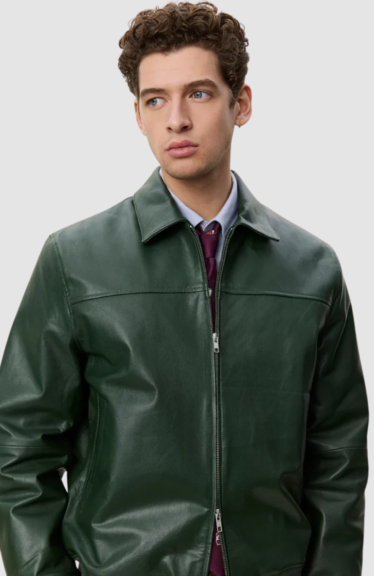 Leather Varsity