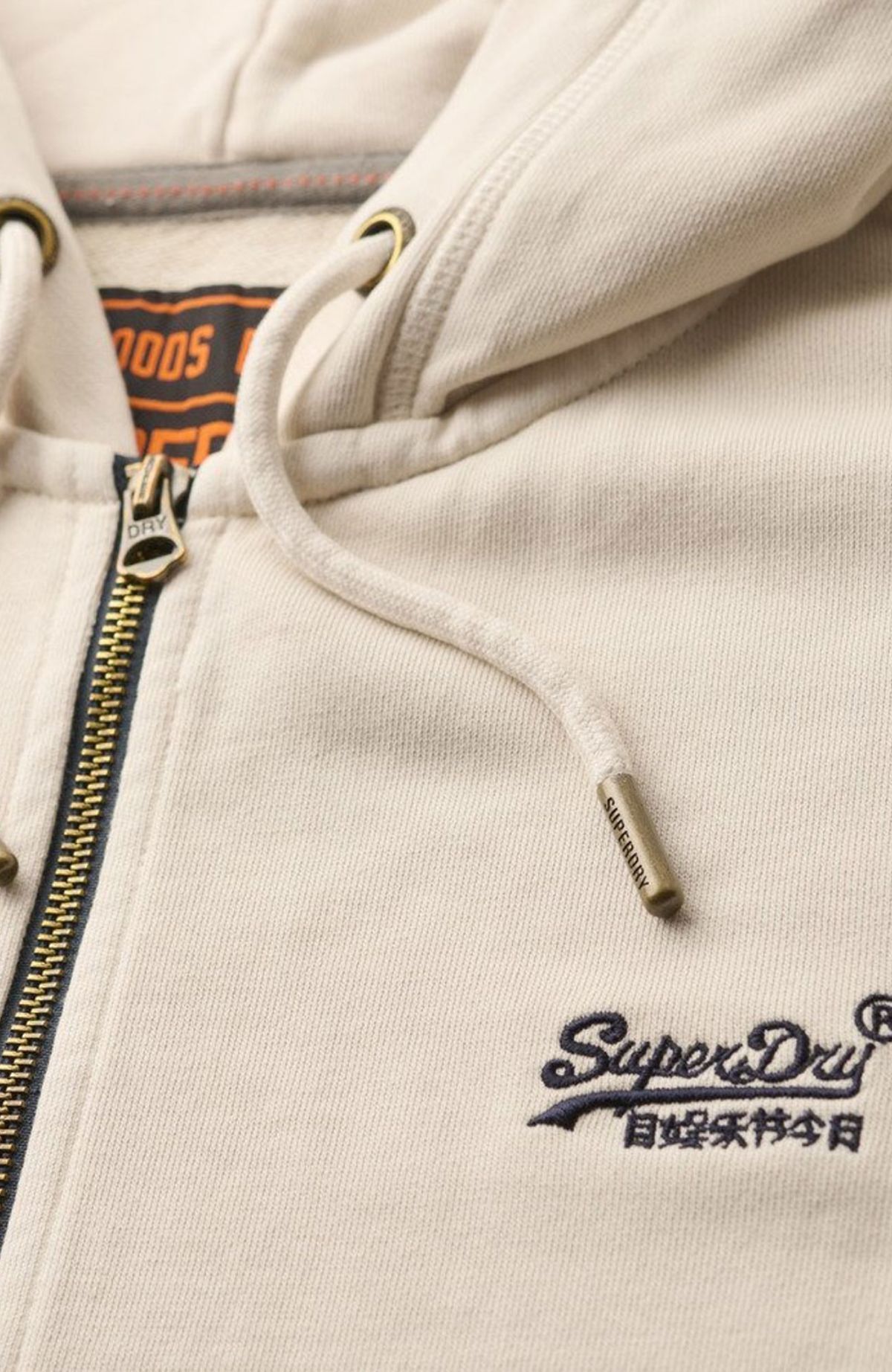 Essential Logo Washed Ziphood