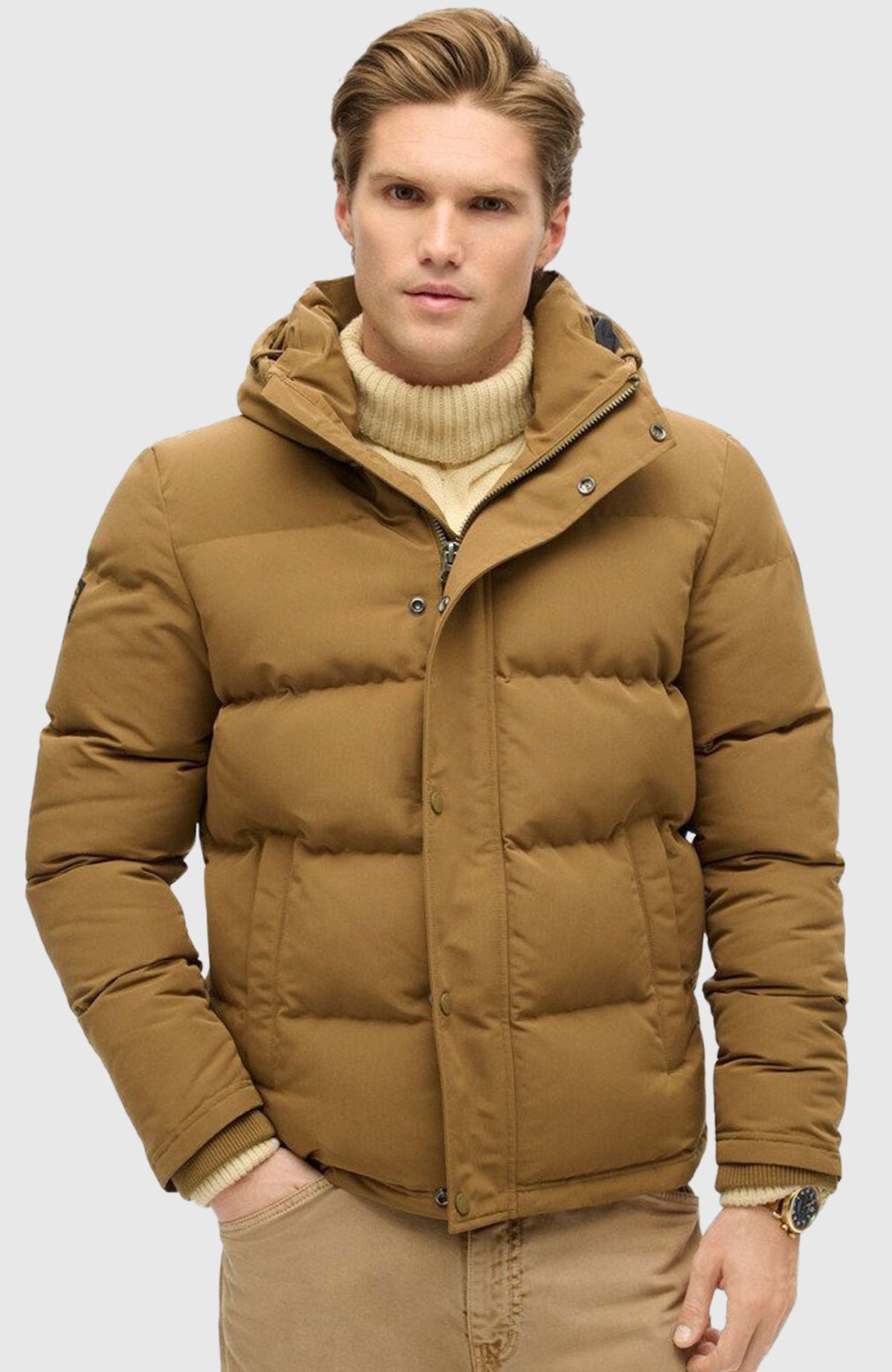 Everest Short Hooded Puffer