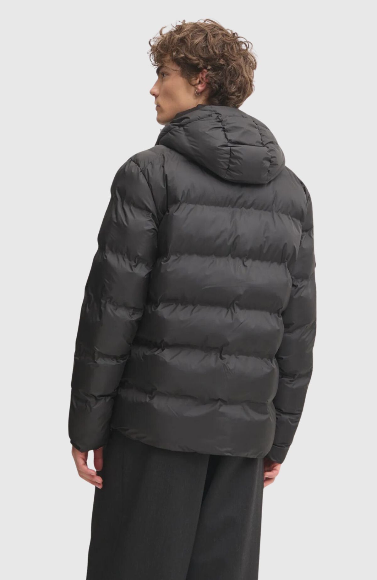 Hooded City Graphic Puffer Jkt