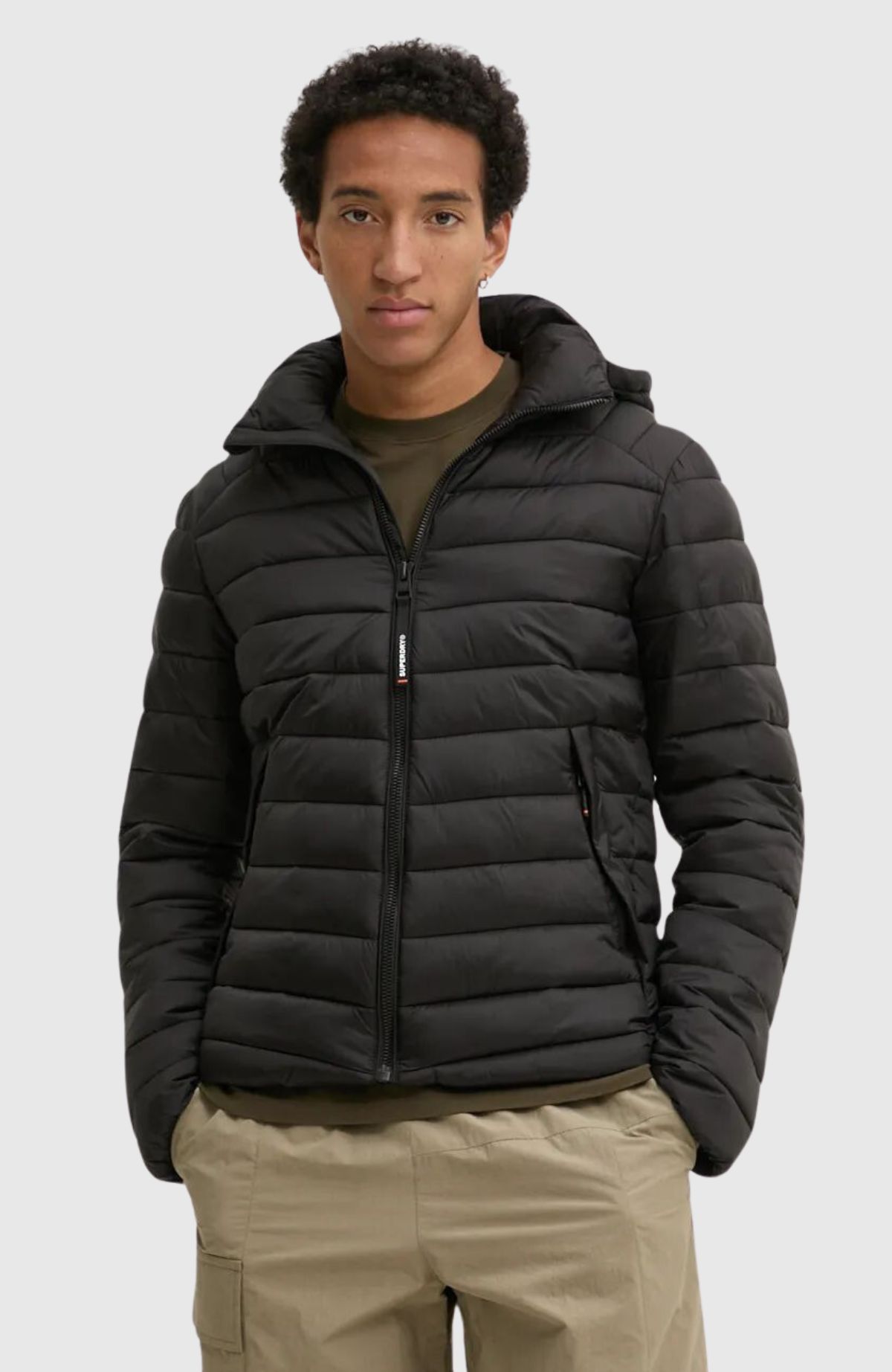 Hooded Fuji Sport Padded Jkt