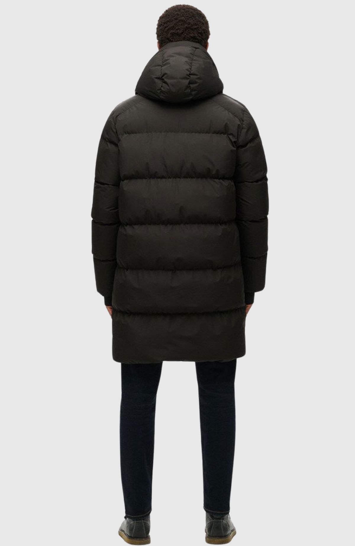 Hooded Sports Puffer Mid Jkt