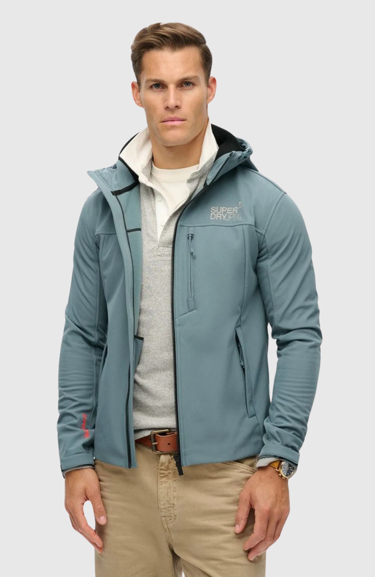 Hooded Soft Shell Trekker Jkt