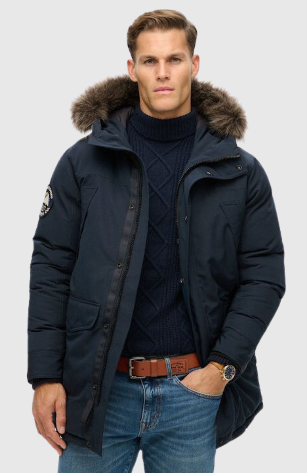 Everest Faux Fur Parka Jacket