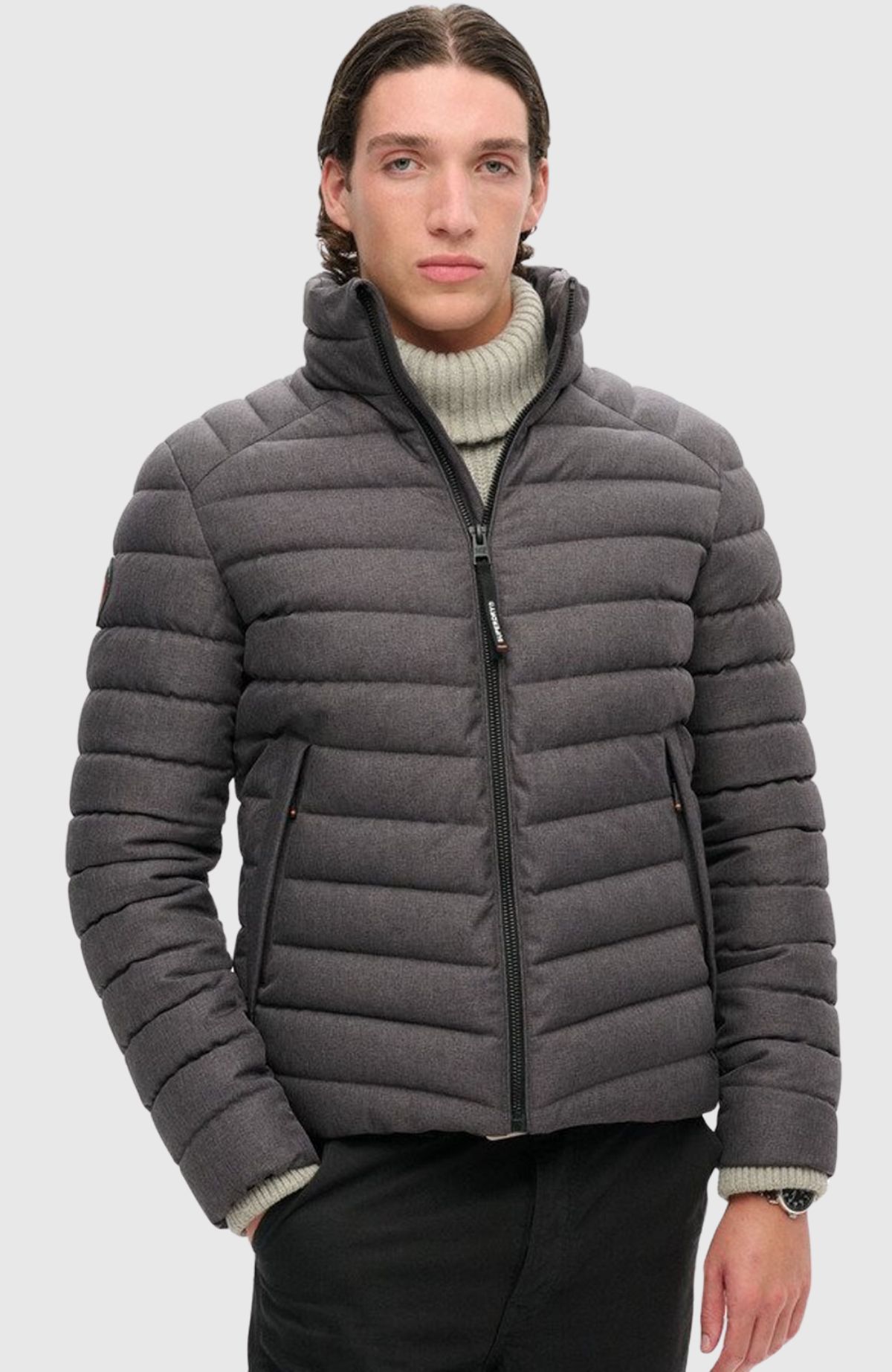 Tweed Fuji Padded Jacket