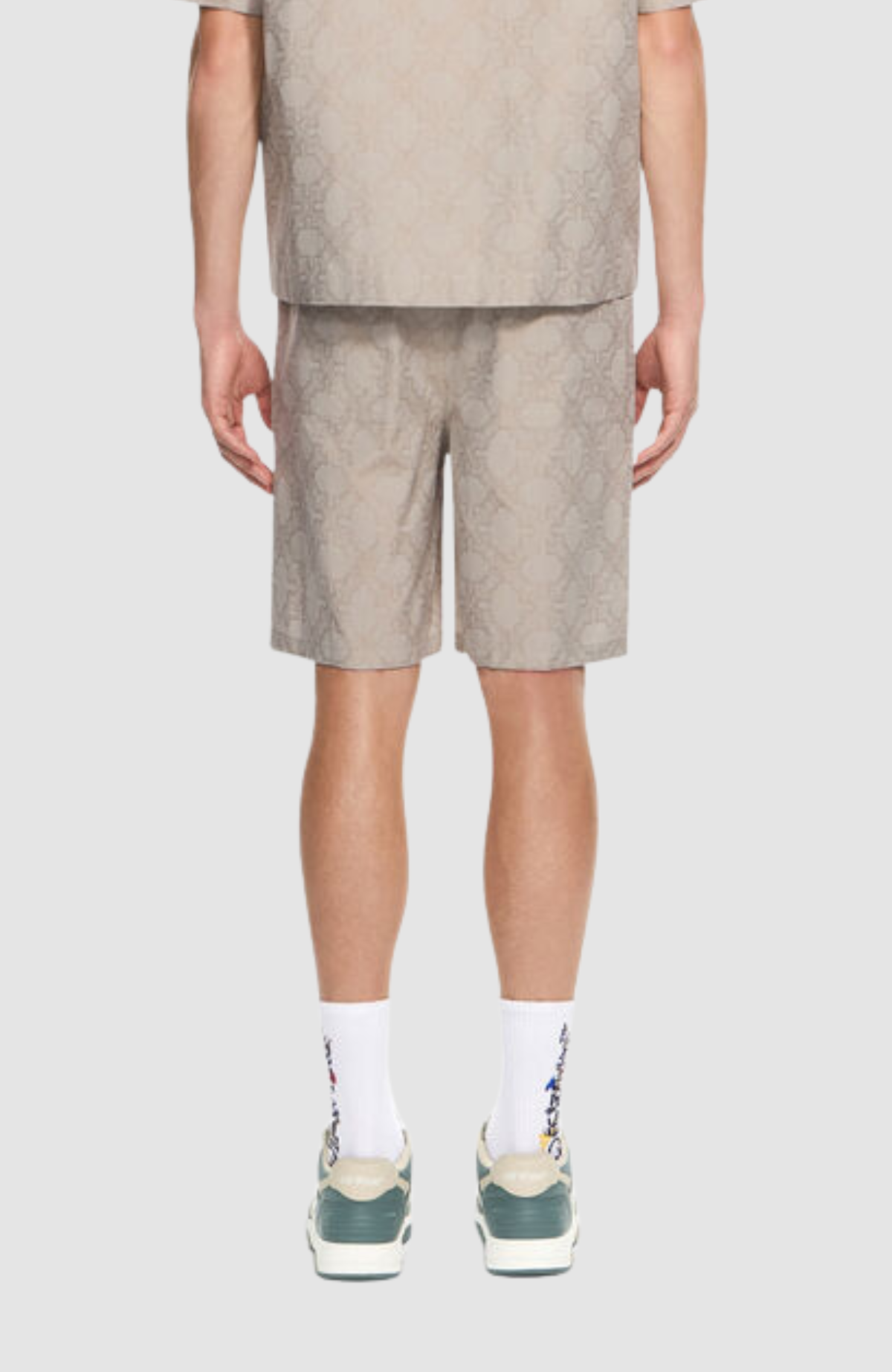 Arrow Monogram Bowling Shorts