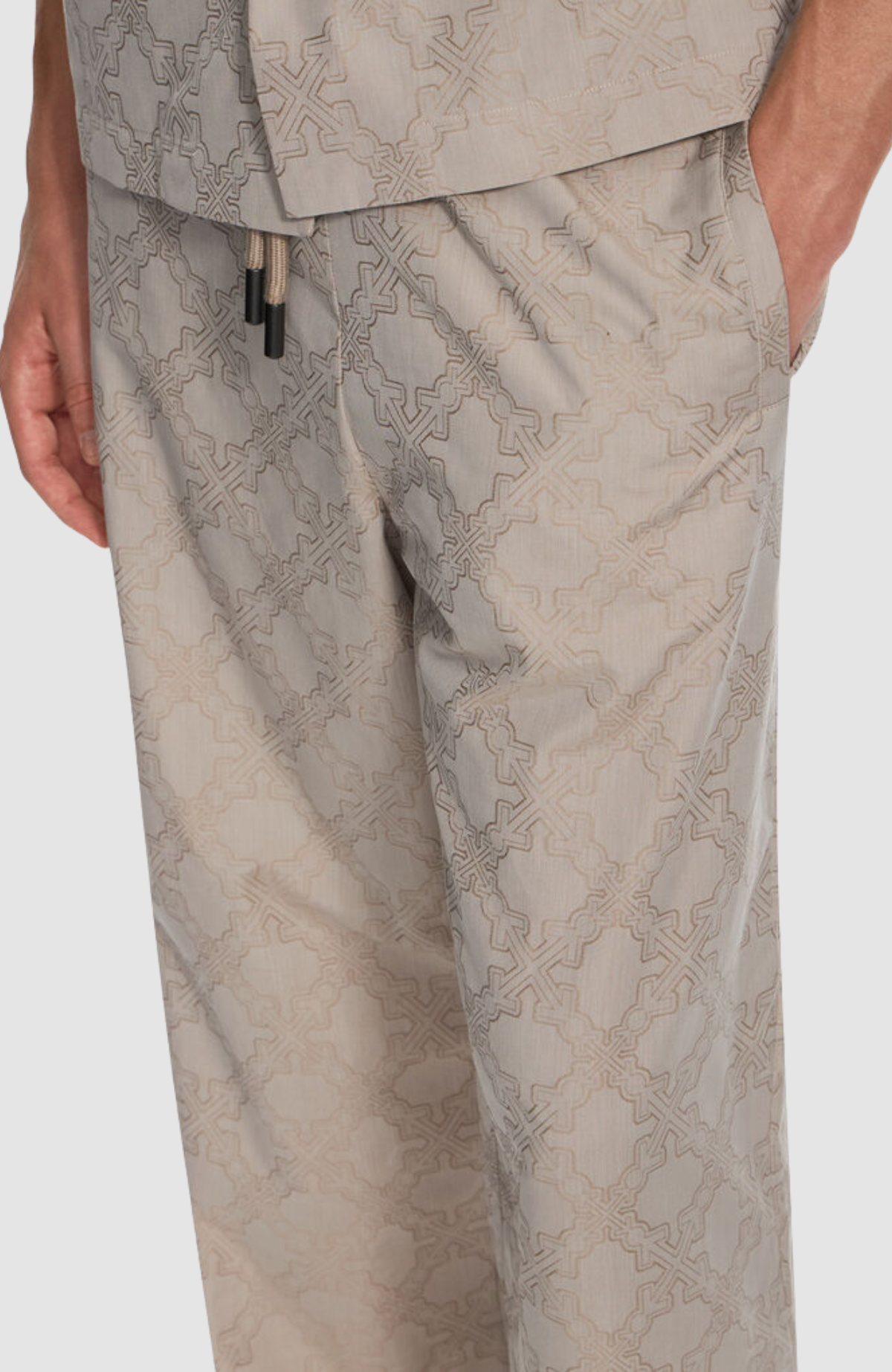 Arrow Monogram Launge Slouchy Pant