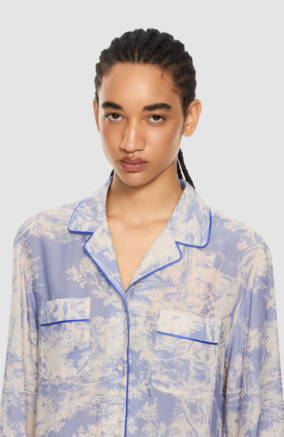 City Nature Habutai Pajama Shirt