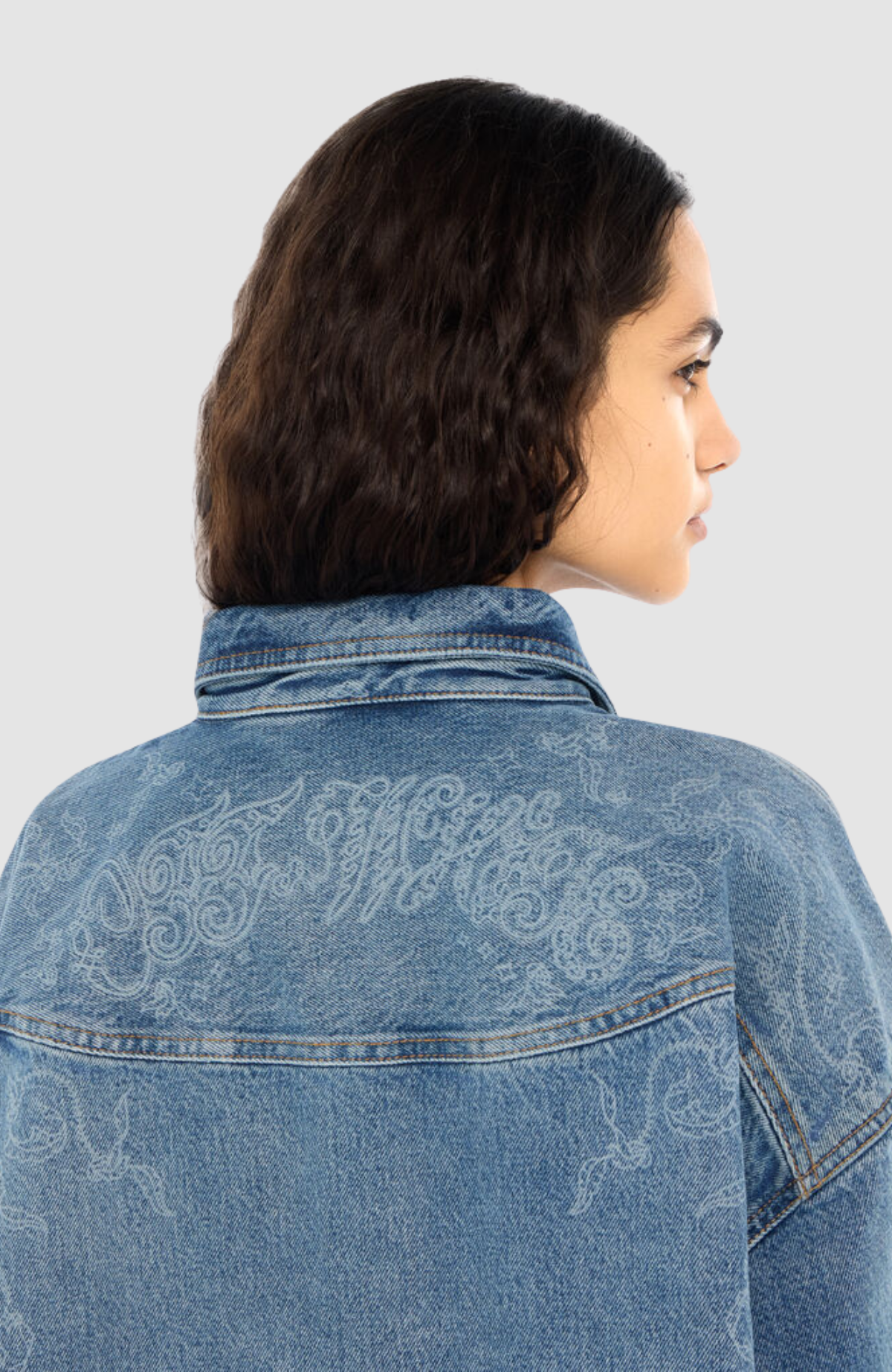 Paisley Denim Lover Shirt Jkt
