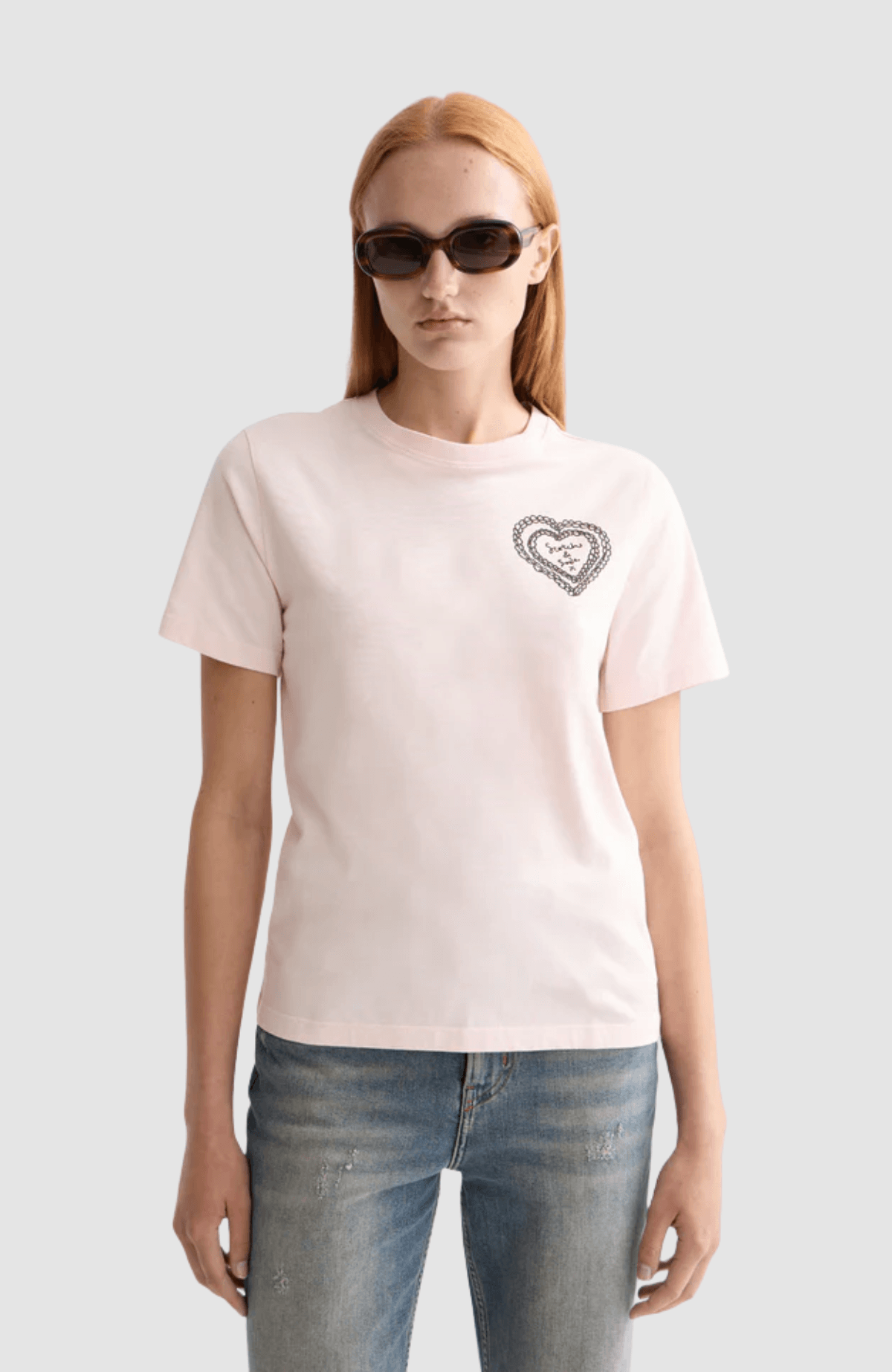 Chest artwork regular fit T-shirt