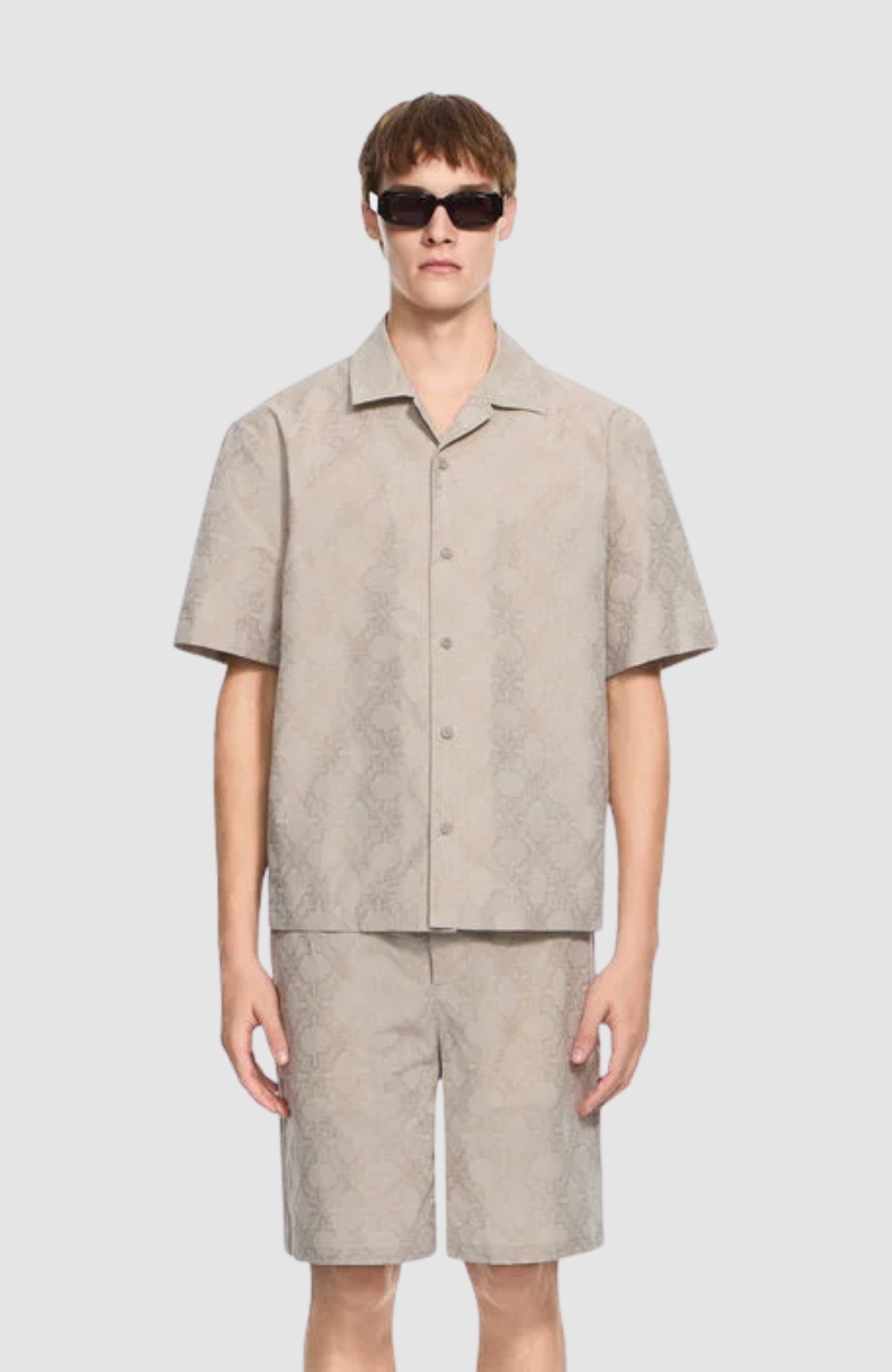 Arrow Monogram Bowling Shirt