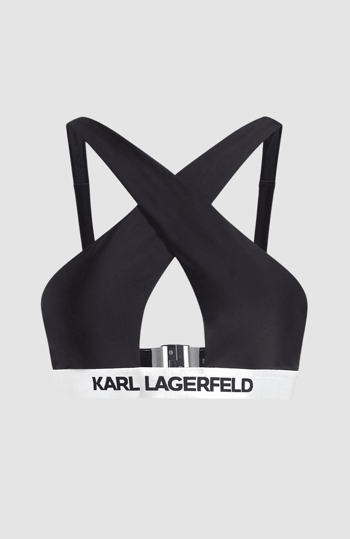 Logo Halter Top W/ Elastic