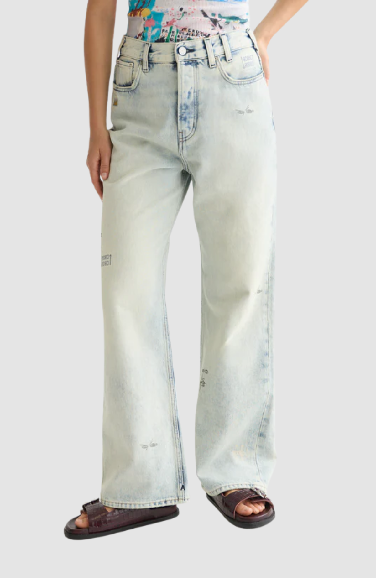 Basquiat The Deep loose jeans