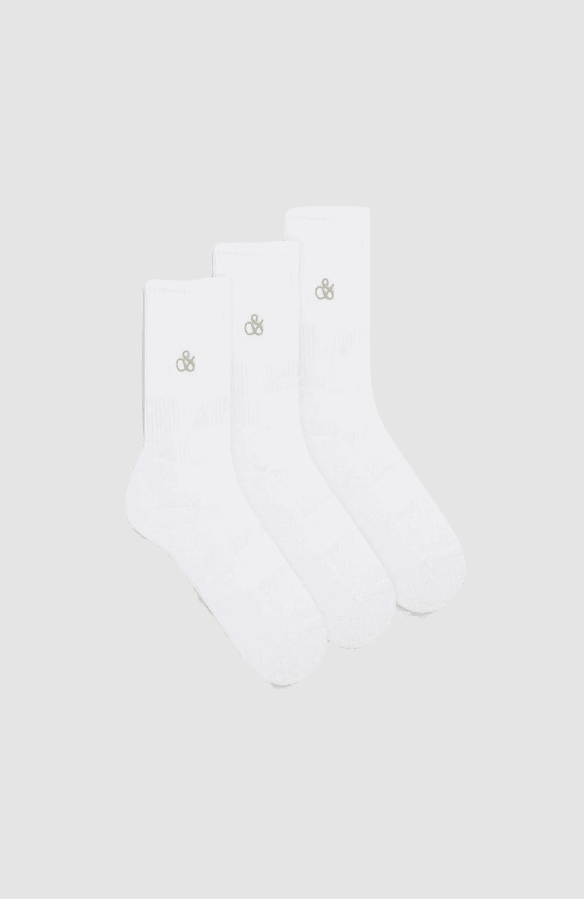 3Pk Mens 1/2 Terry Cotton Crew