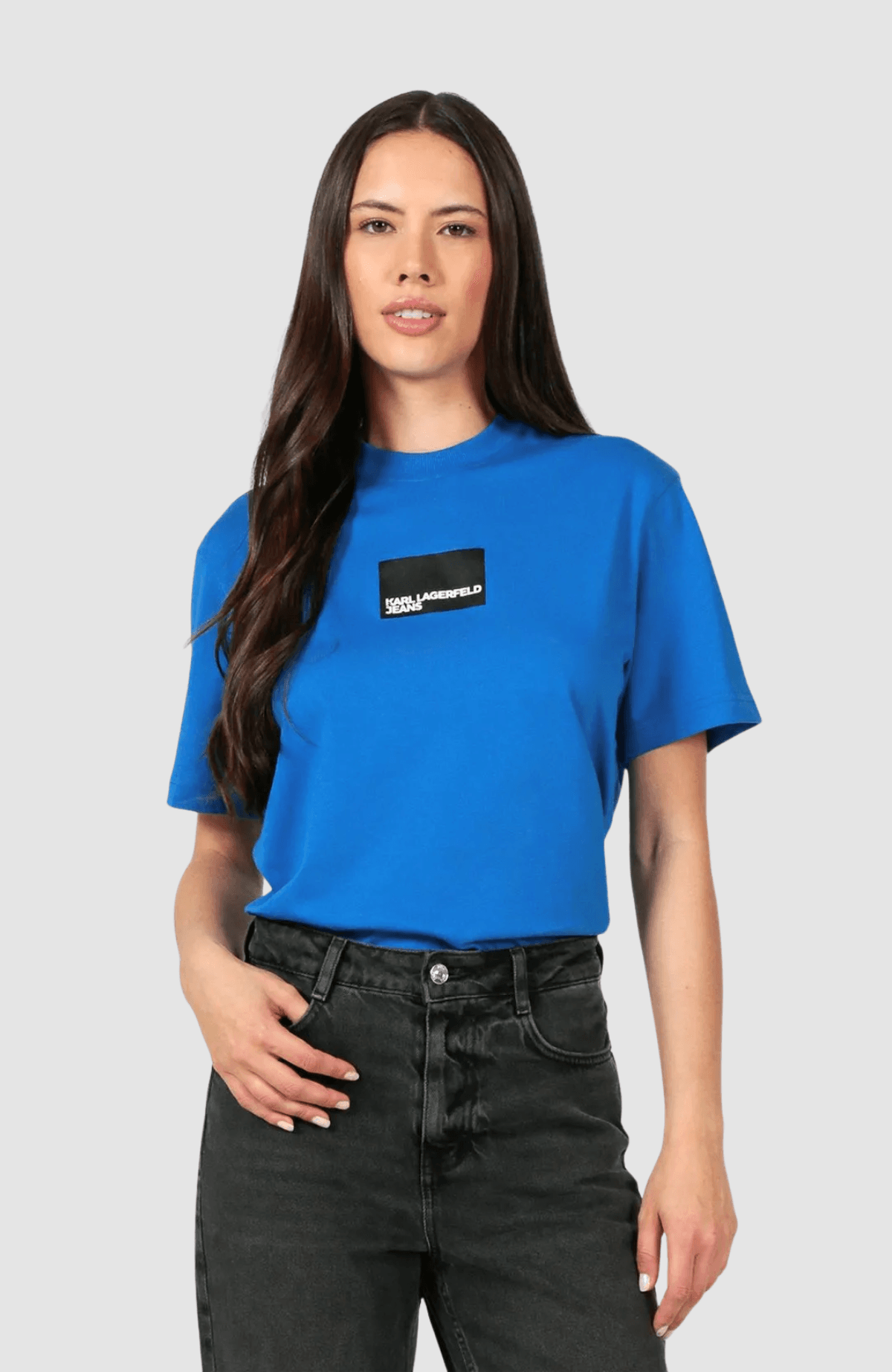 Klj Reg Ss Box Logo Tee