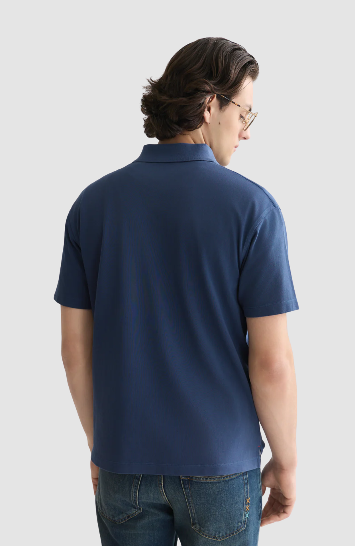 Pique Garment Dyed Relaxed-Fit Polo