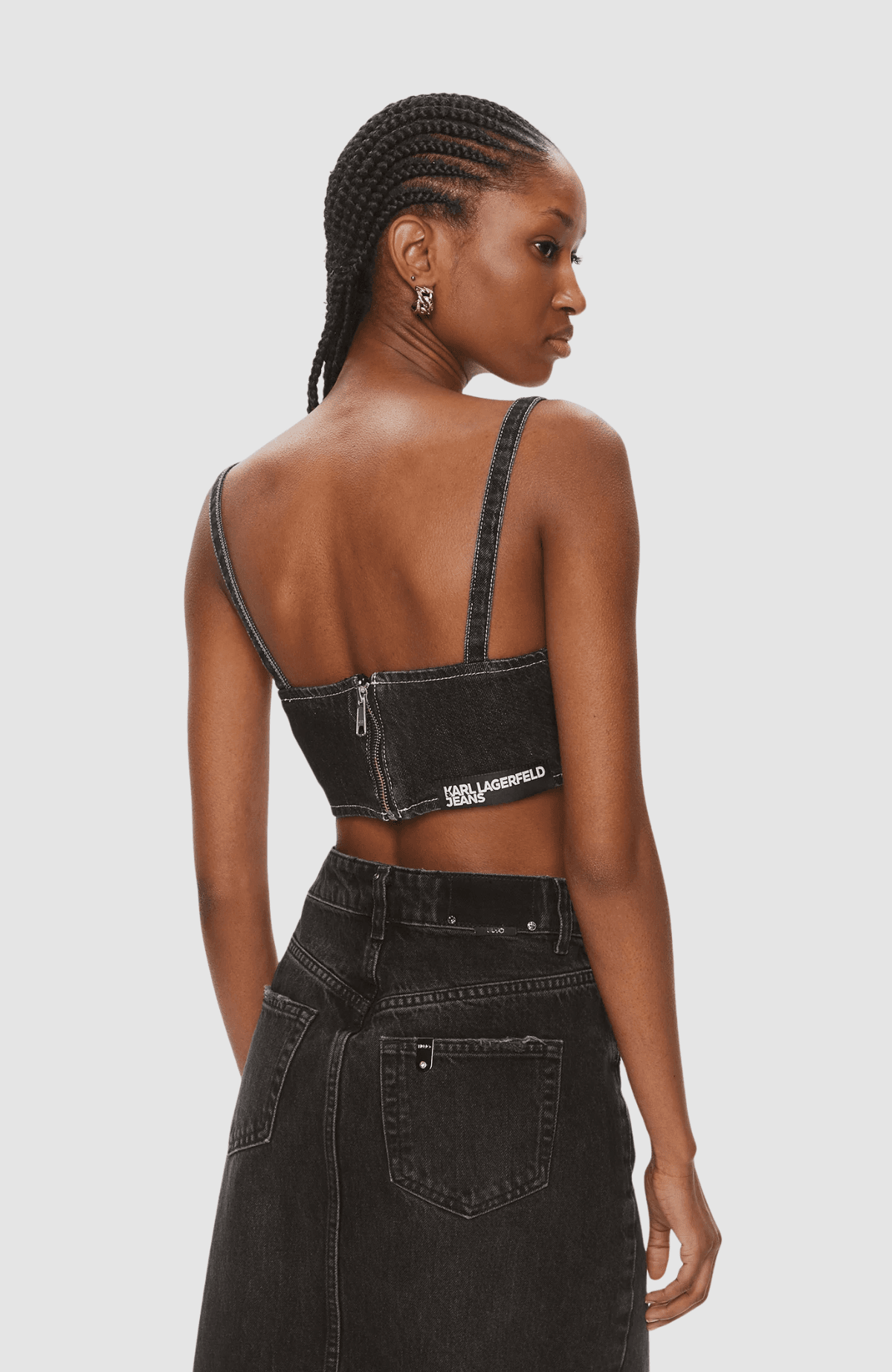 Klj Denim Bustier