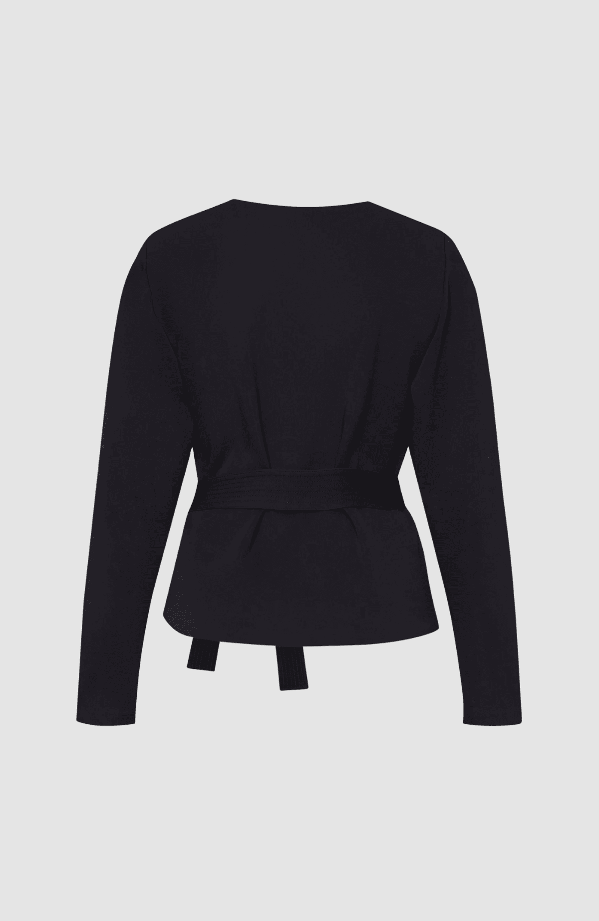 Double Jersey Vneck Sweatshirt