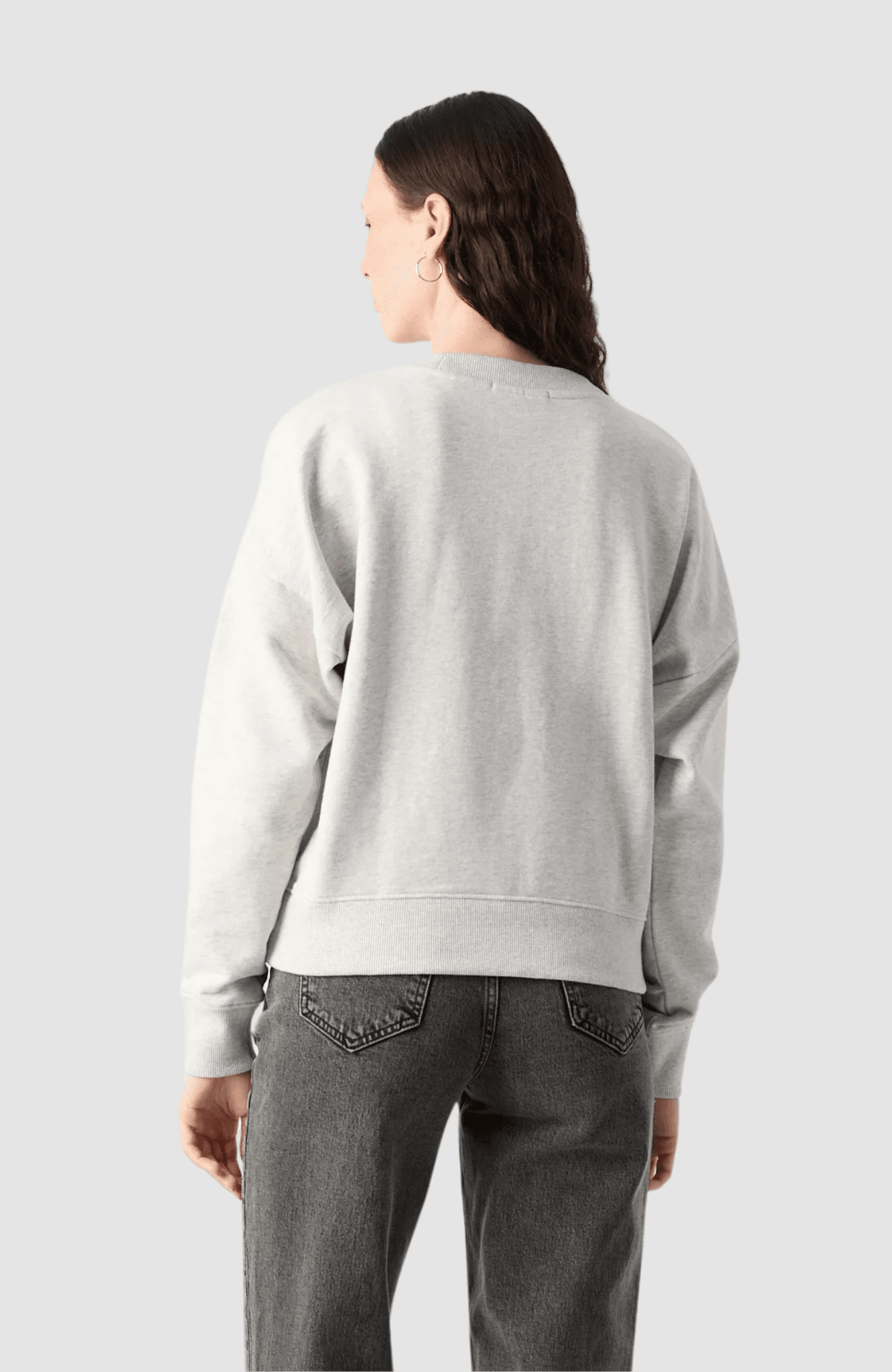 Chest artwork relaxed sweatshirt
