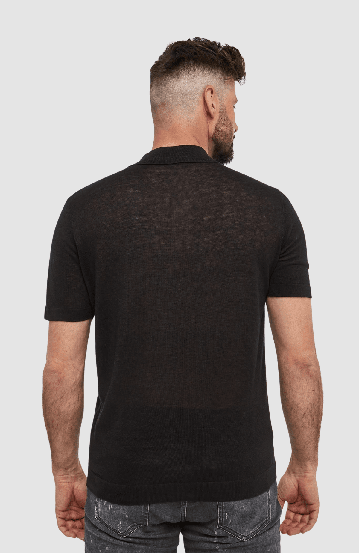 Knit Polo 1/2