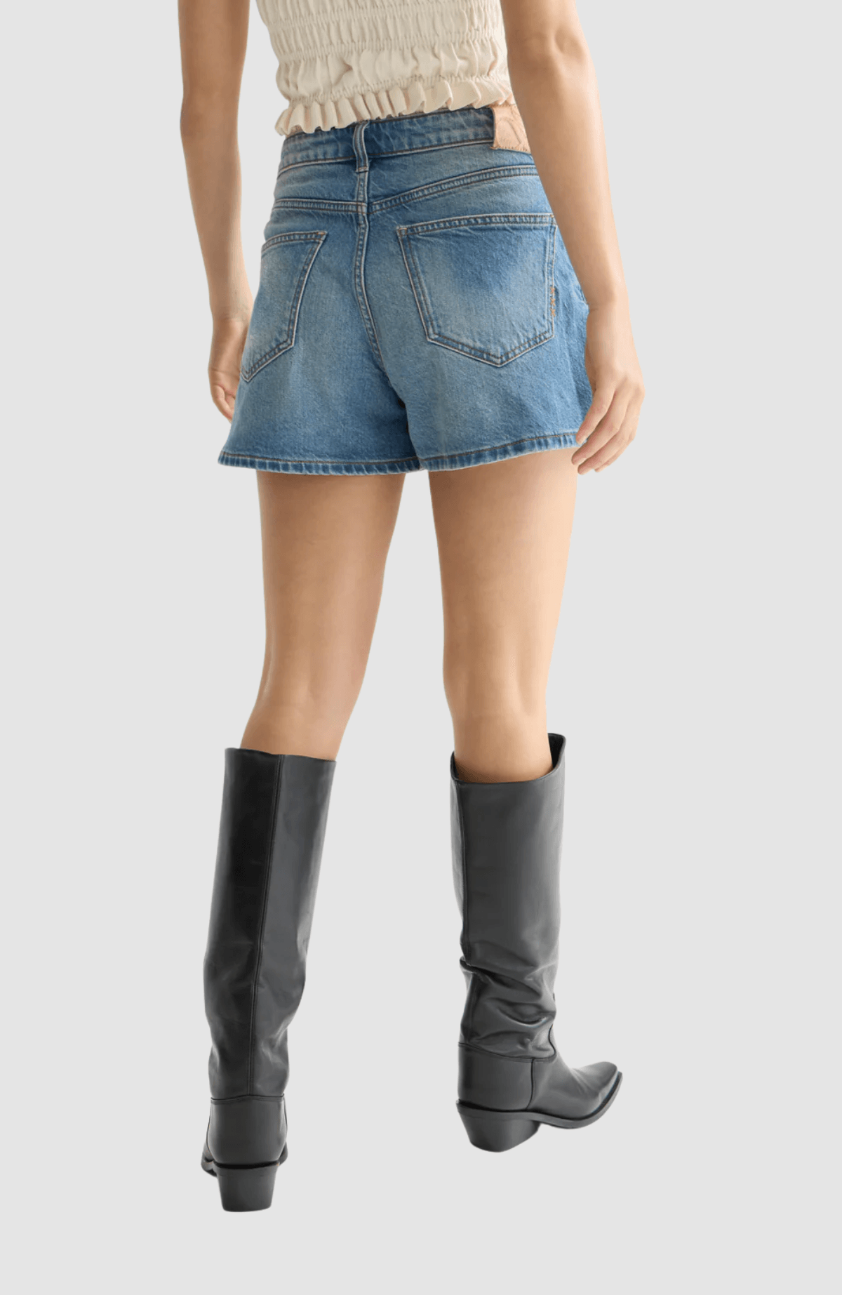 A Line denim short