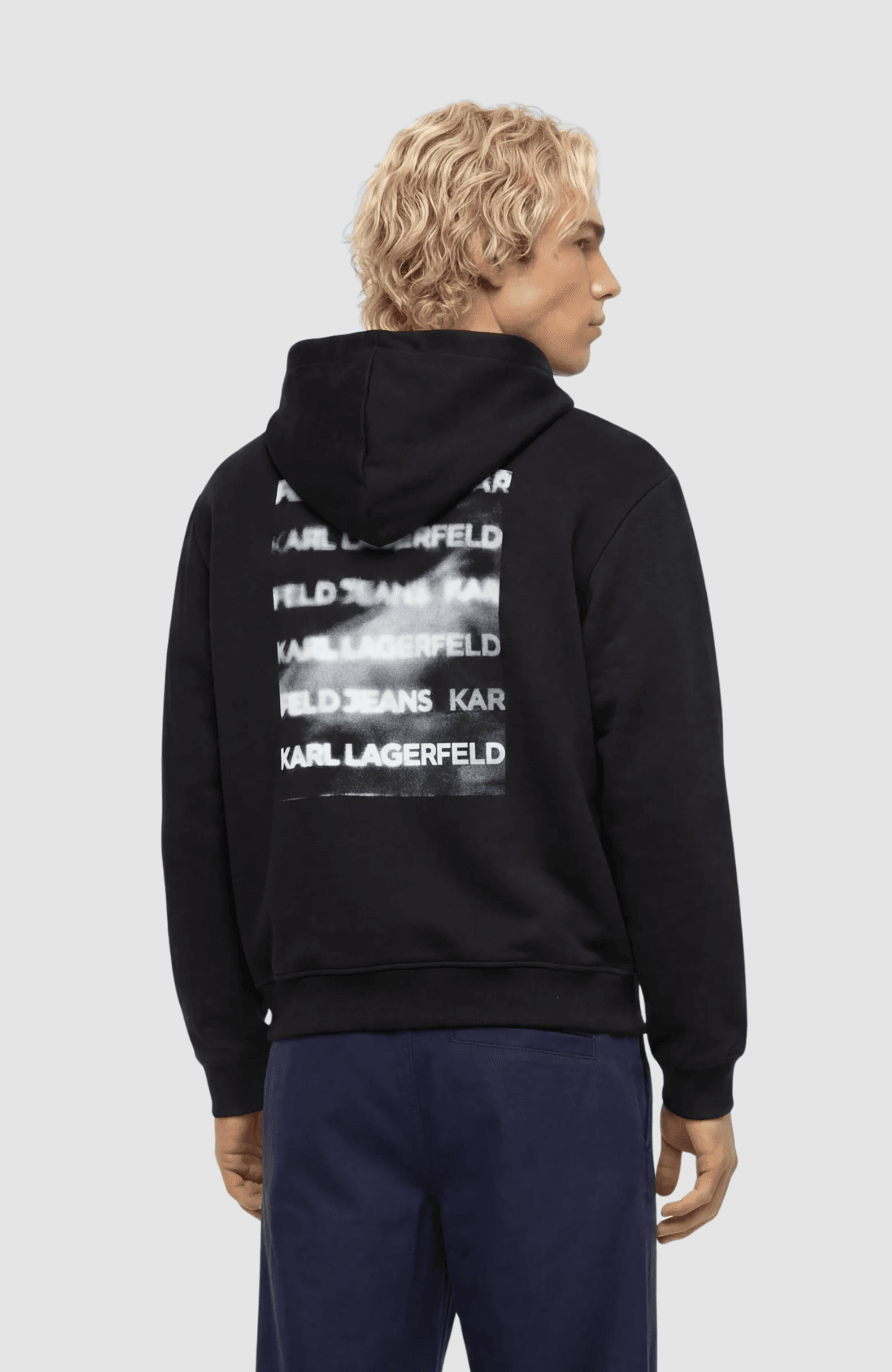 KLJ Reg Smoke Logo Hoodie