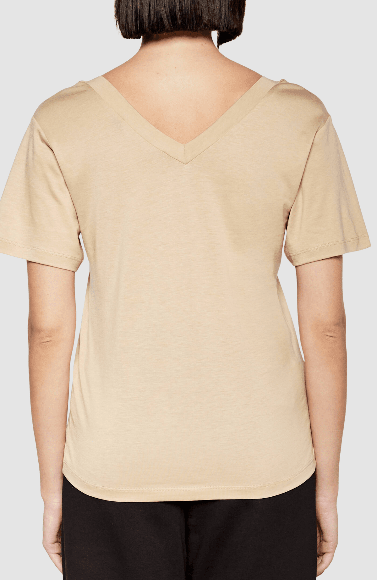 Karl Signature V-Neck T-Shirt