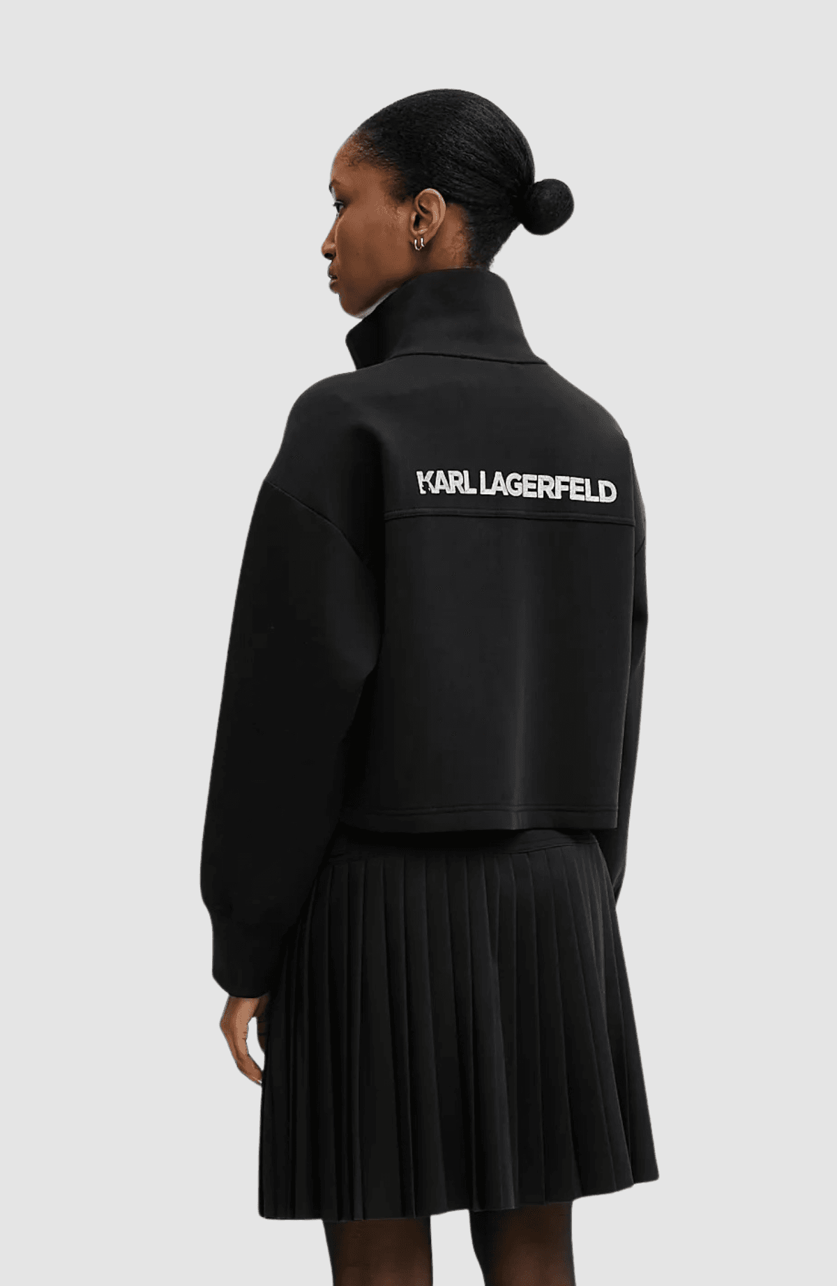 Elongated Logo Zip Up