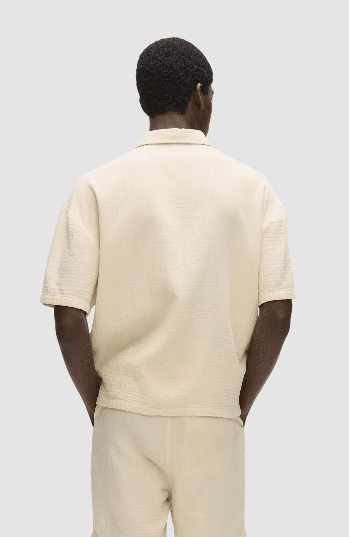 KLJ Ss Crinkled Shirt