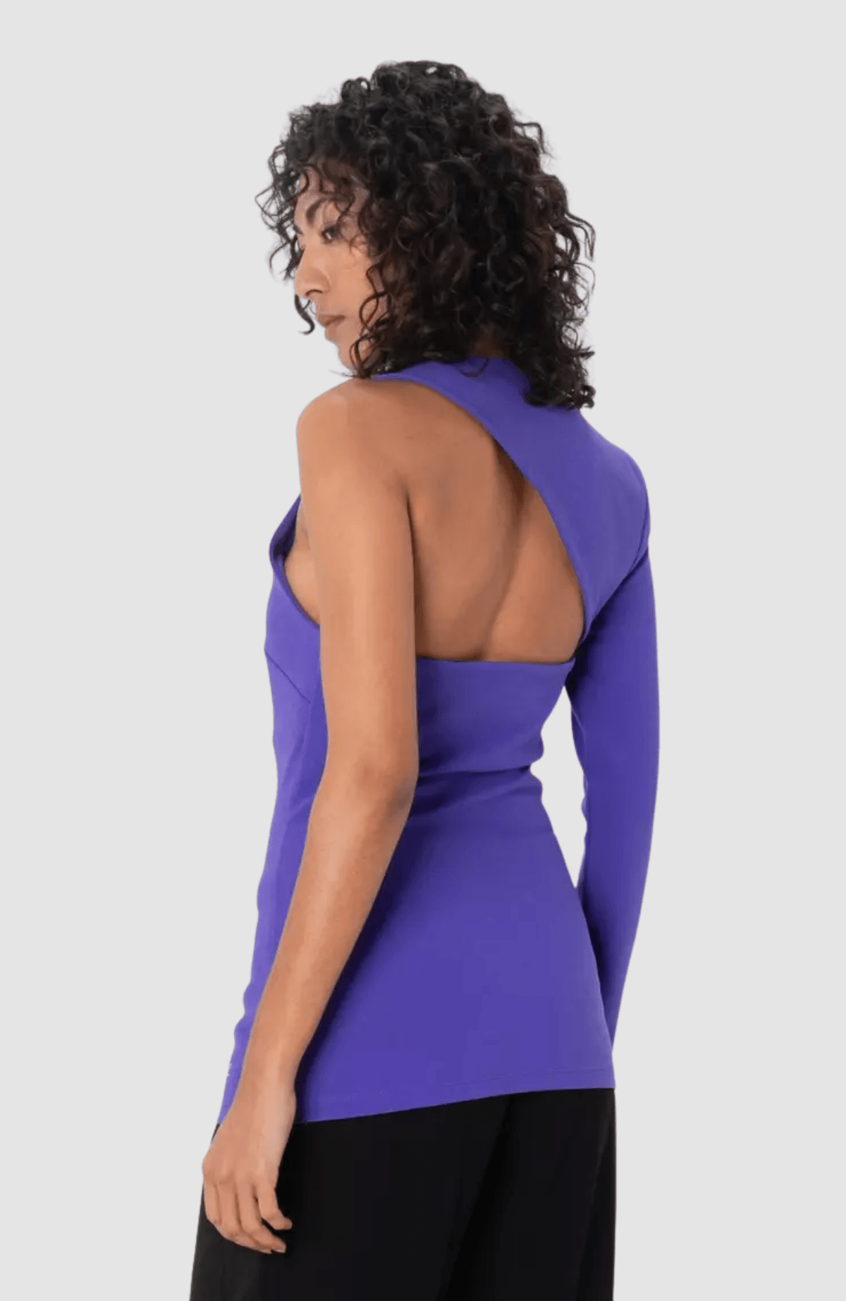 Assymetric Jersey Party Top