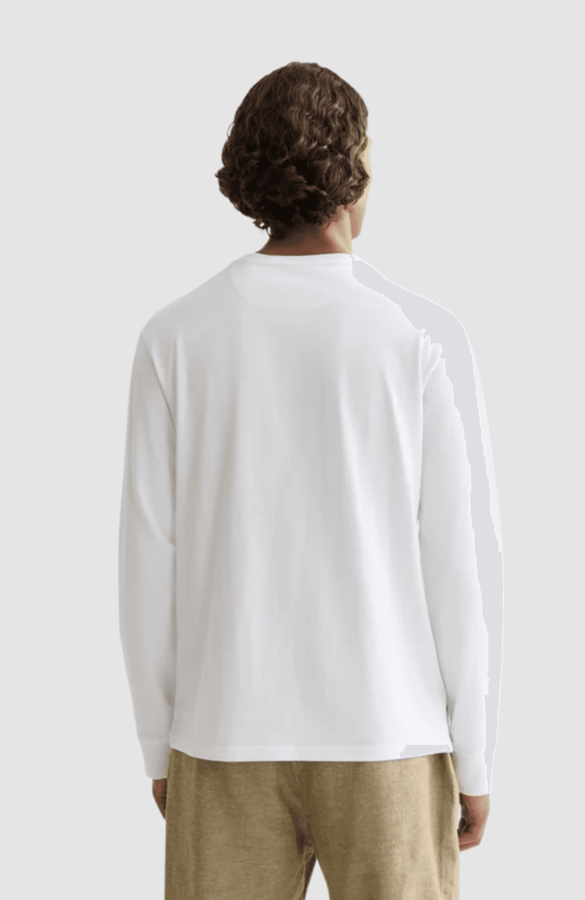 Chest logo regular-fit  long-sleeved T-shirt