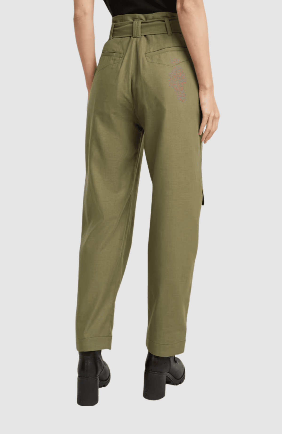 High Paperbag pant wmn