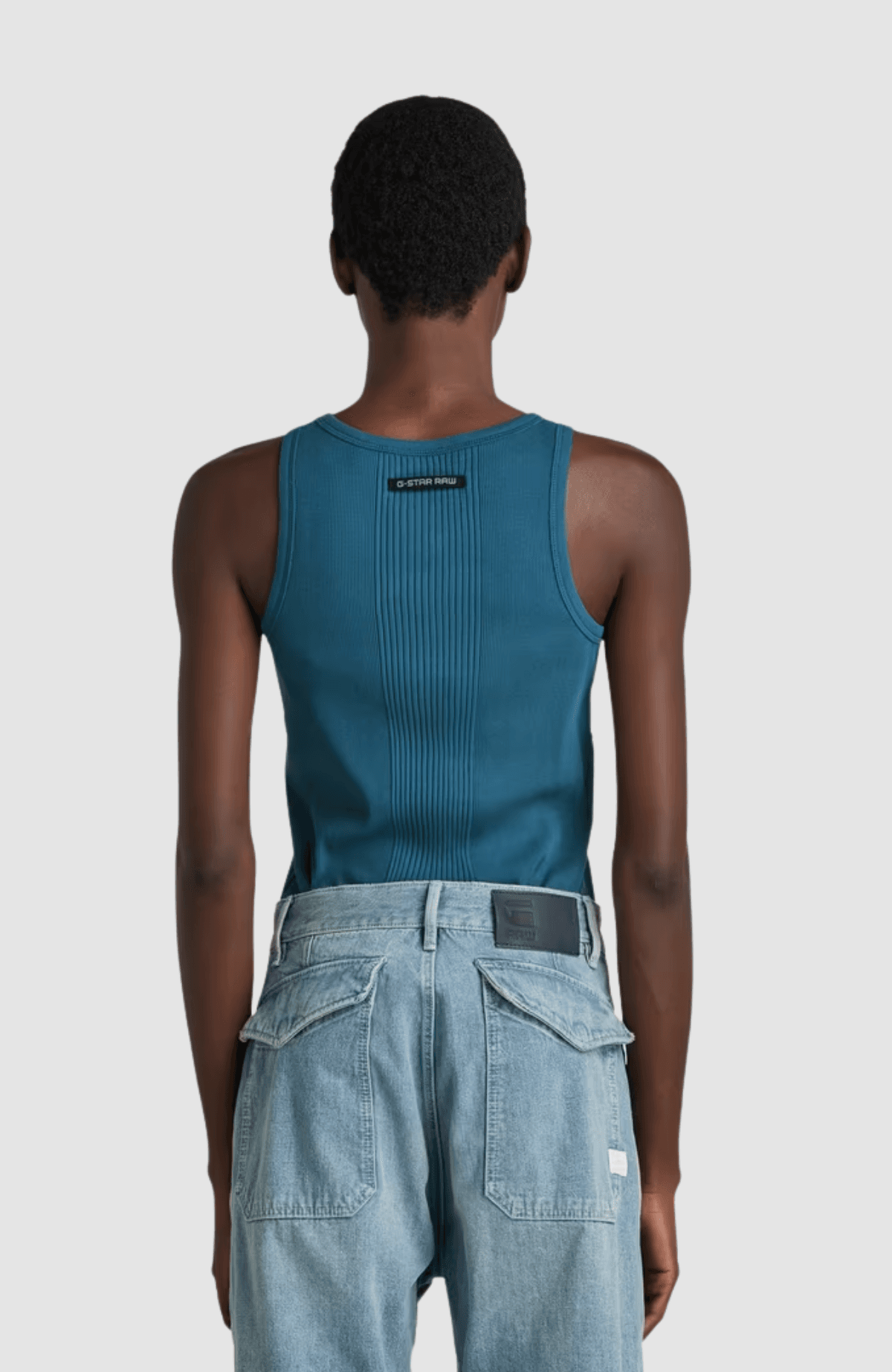 Engineered rib tank top