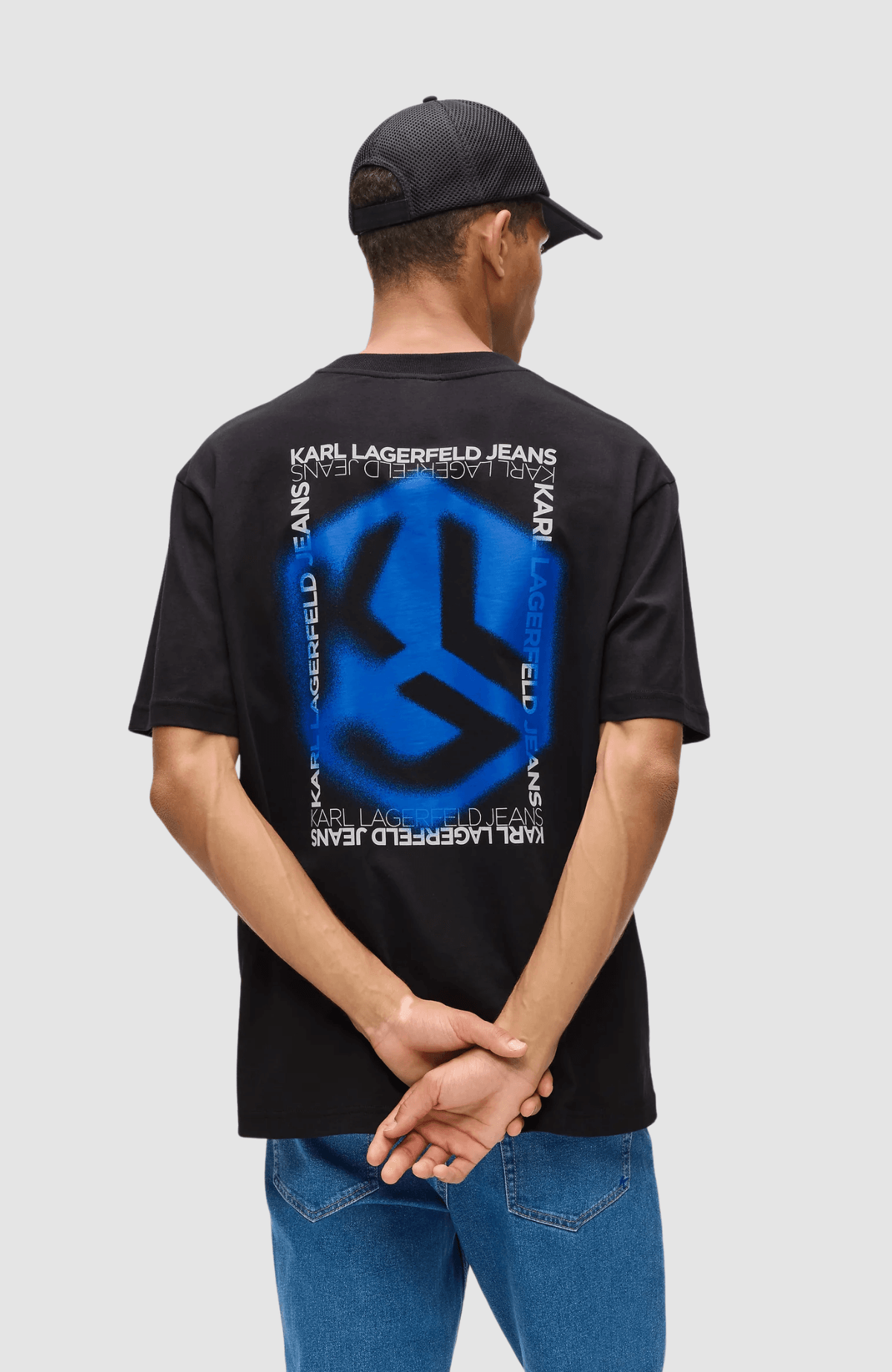 KLJ Relax Ss Monogram Tee
