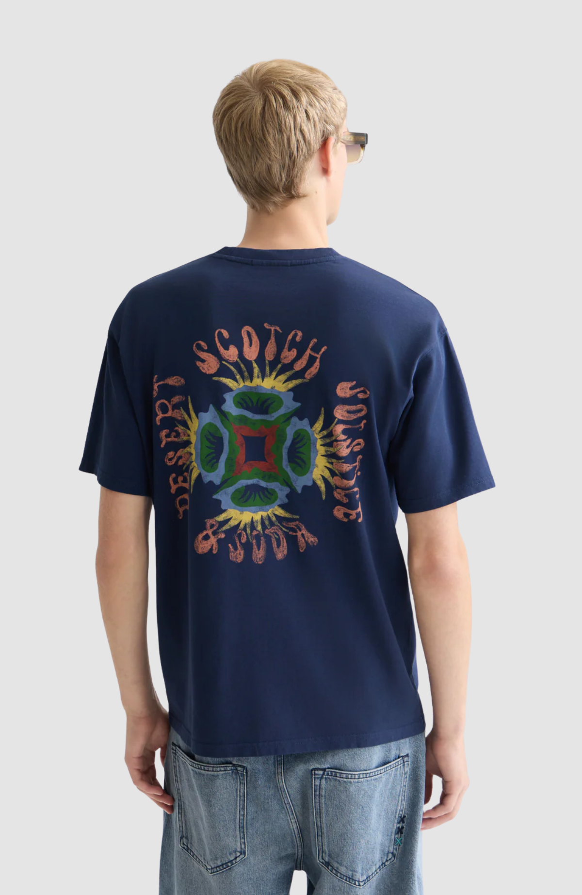 Front and back artwork relaxedfit Tshirt