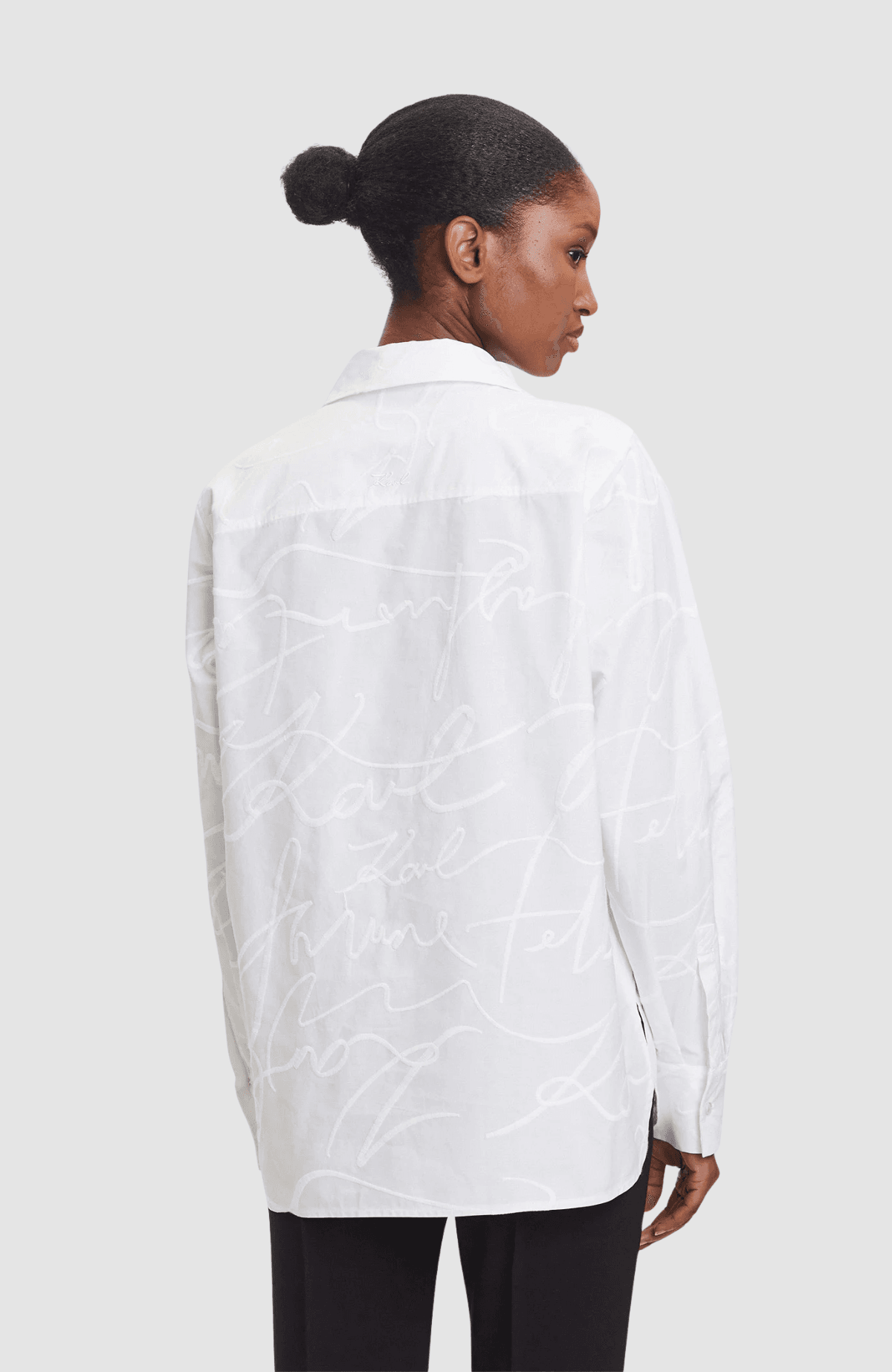 Embroidery Poplin Shirt