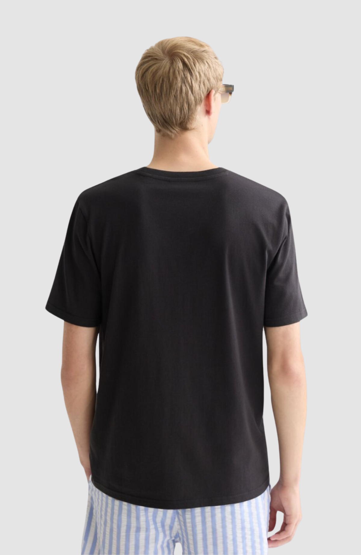 Left chest artwork regular-fit T-shirt