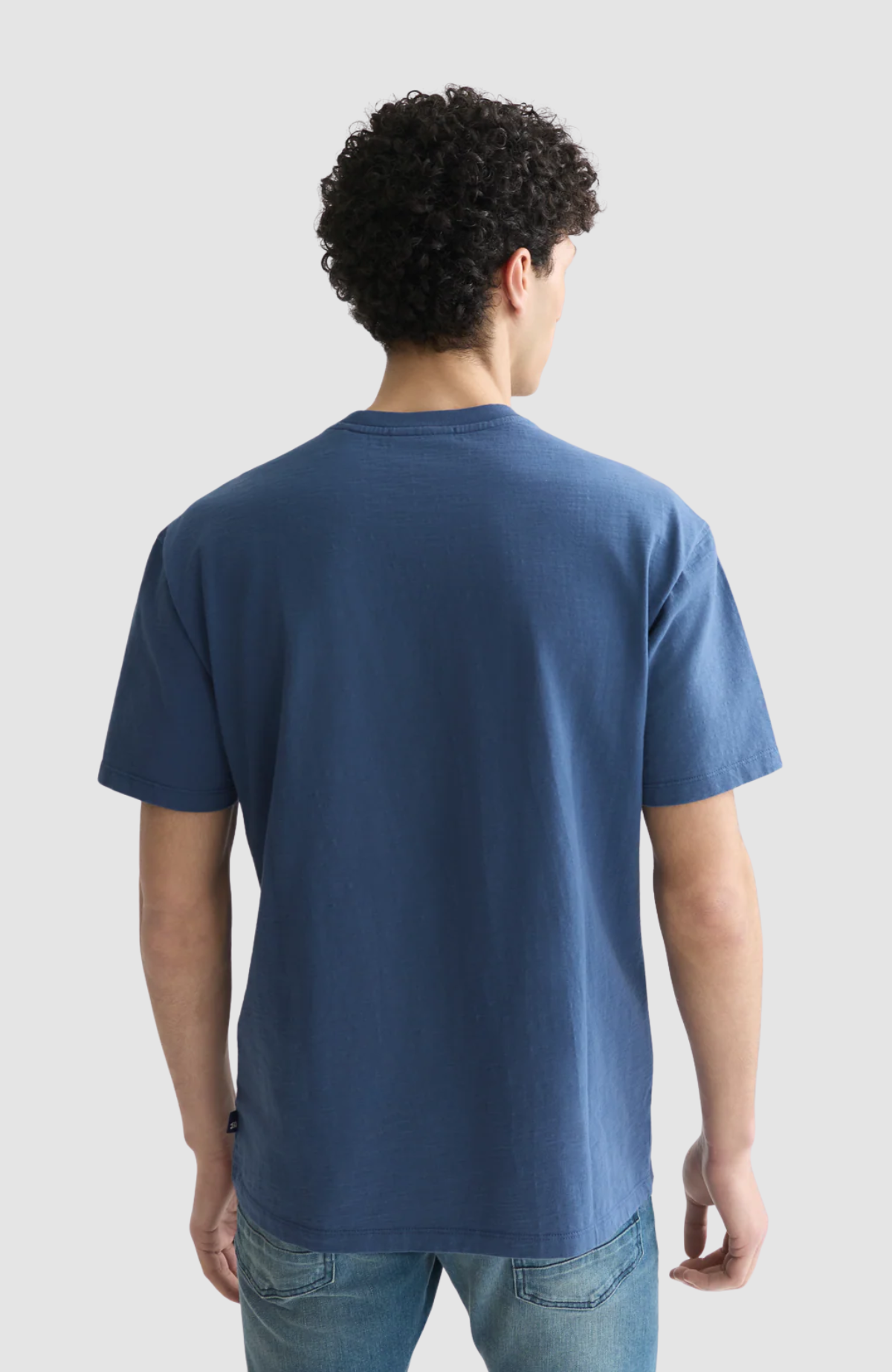 Embroidered Front Artwork Relaxed-Fit T-Shirt