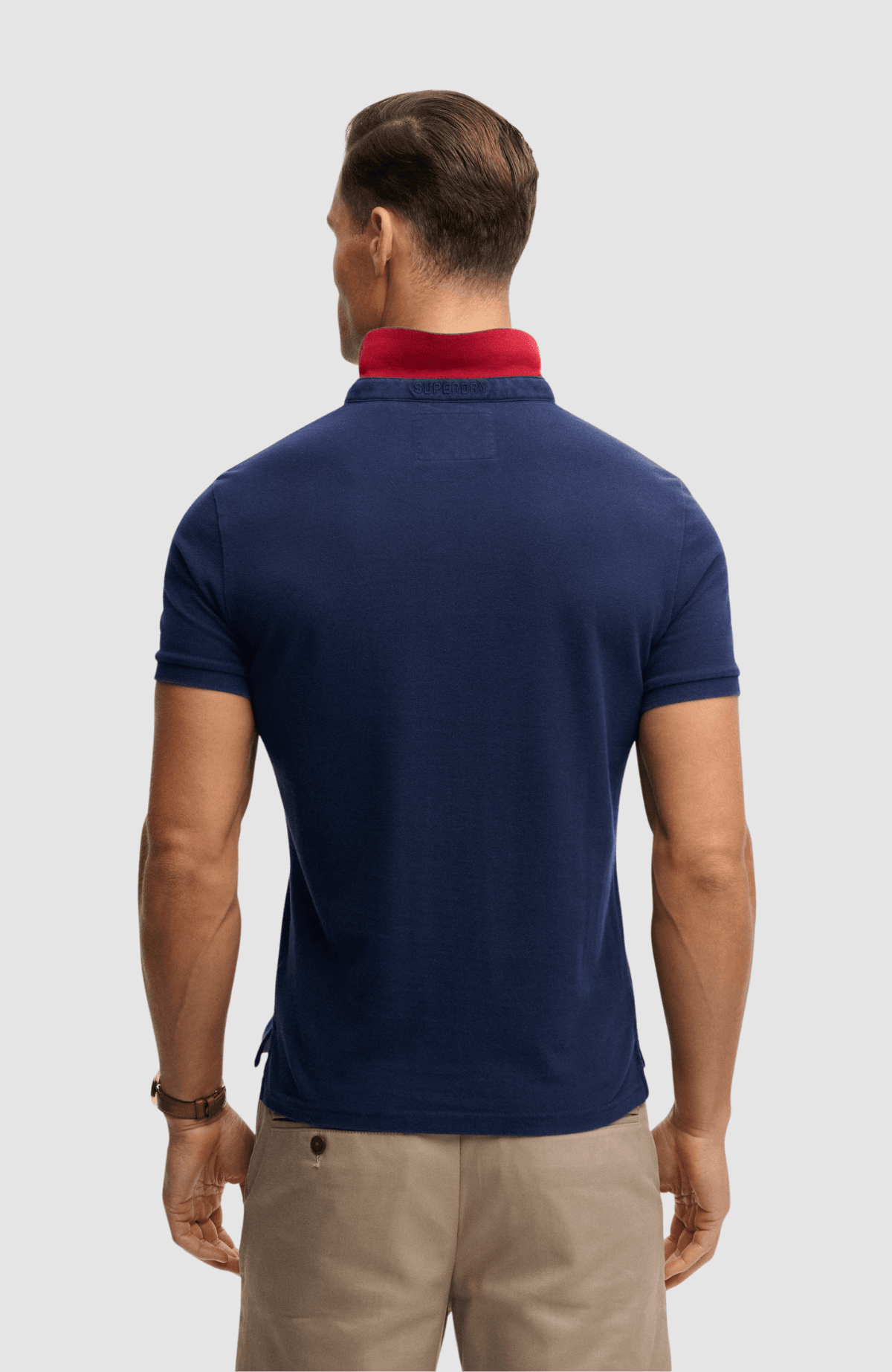 Pique Monogram Polo