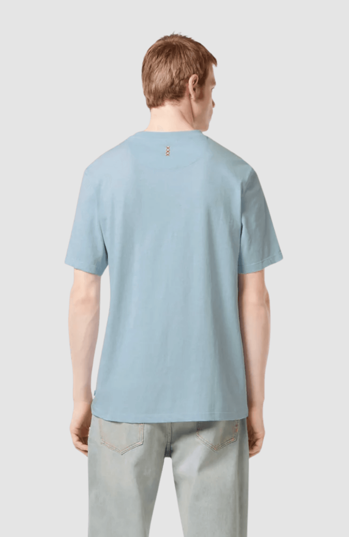 Regular Fit 3 Crosses Cotton-Linen T-Shirt