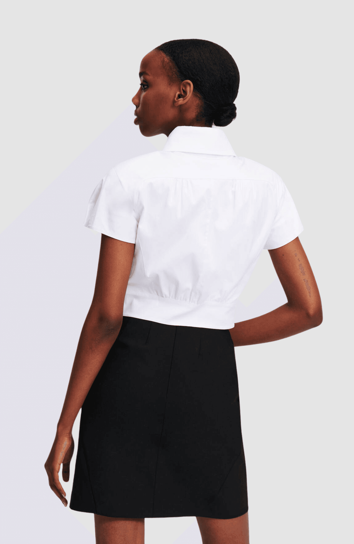 Archive Sslv Cropped Shirt