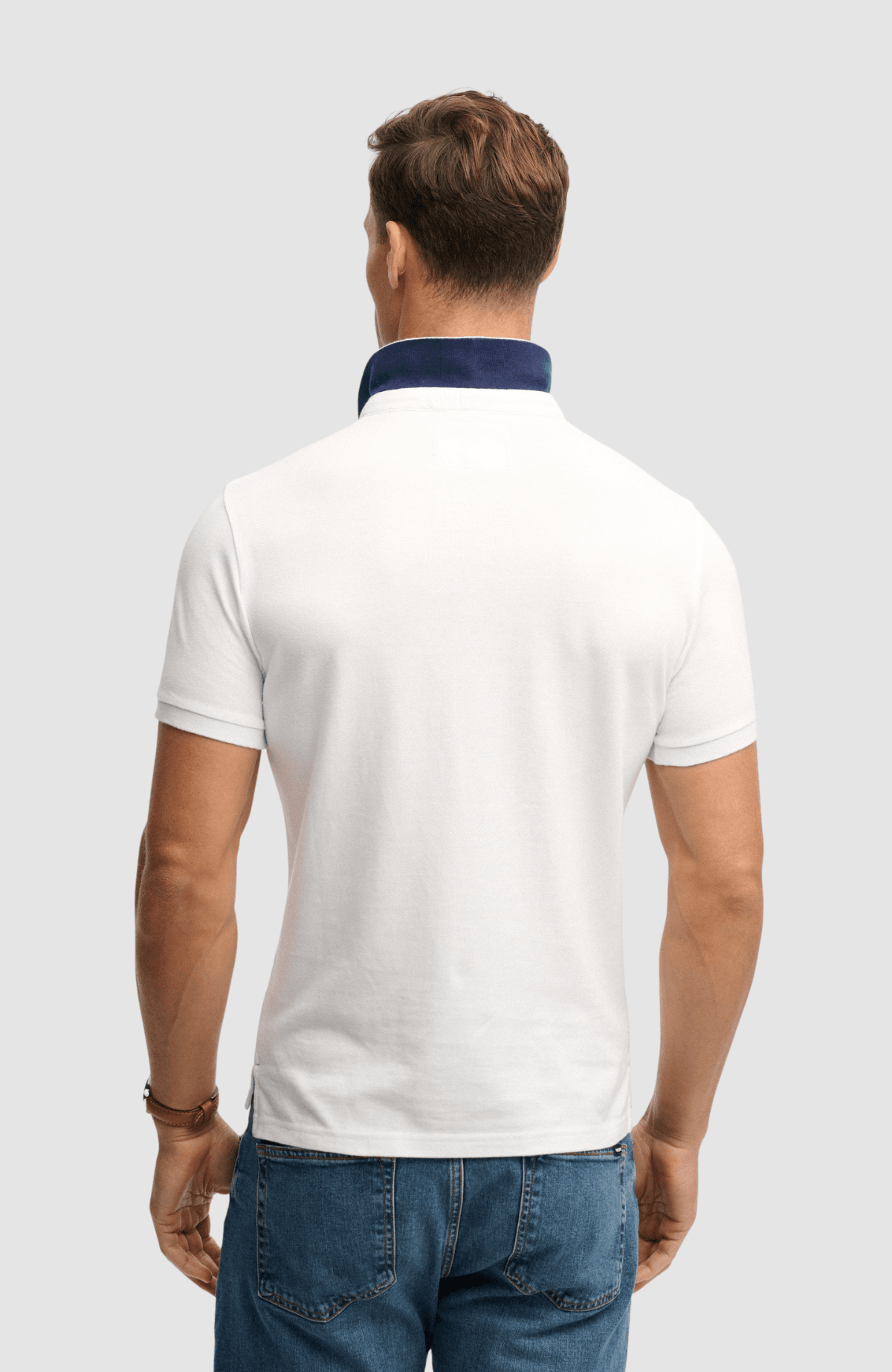 Pique Monogram Polo