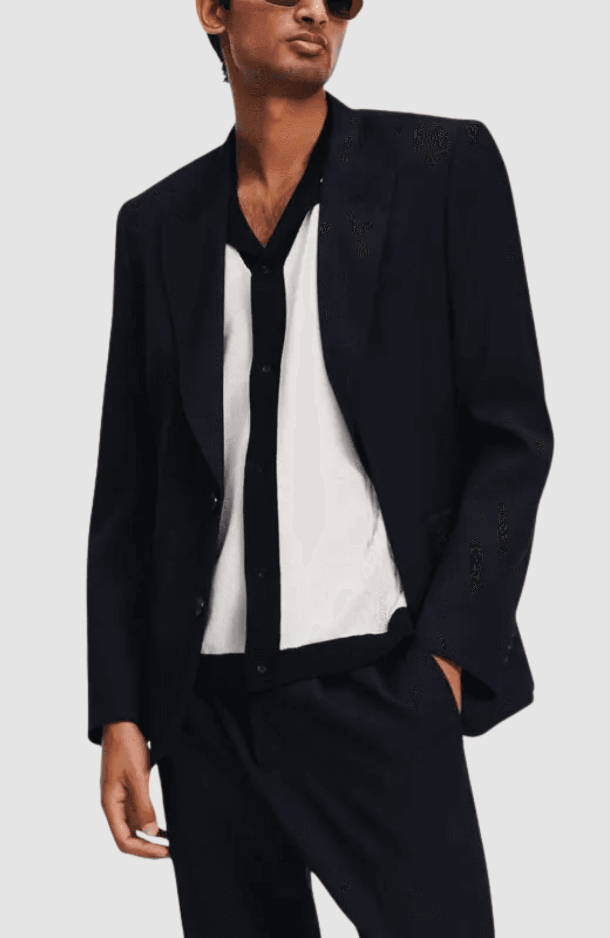 Amf Peak Lapel Blazer